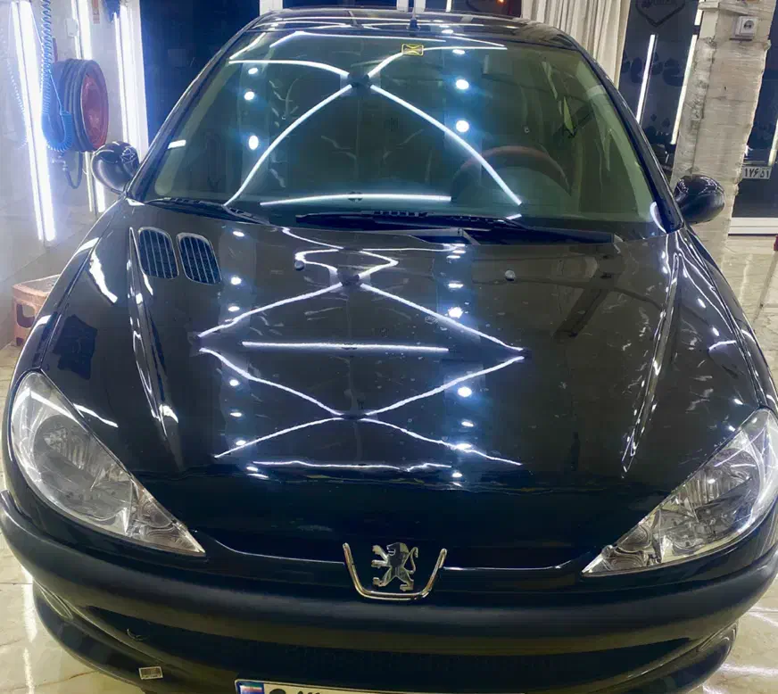 پژو ۲۰۶SD V8 مشکی|خودرو سواری و وانت|سنندج, |دیوار