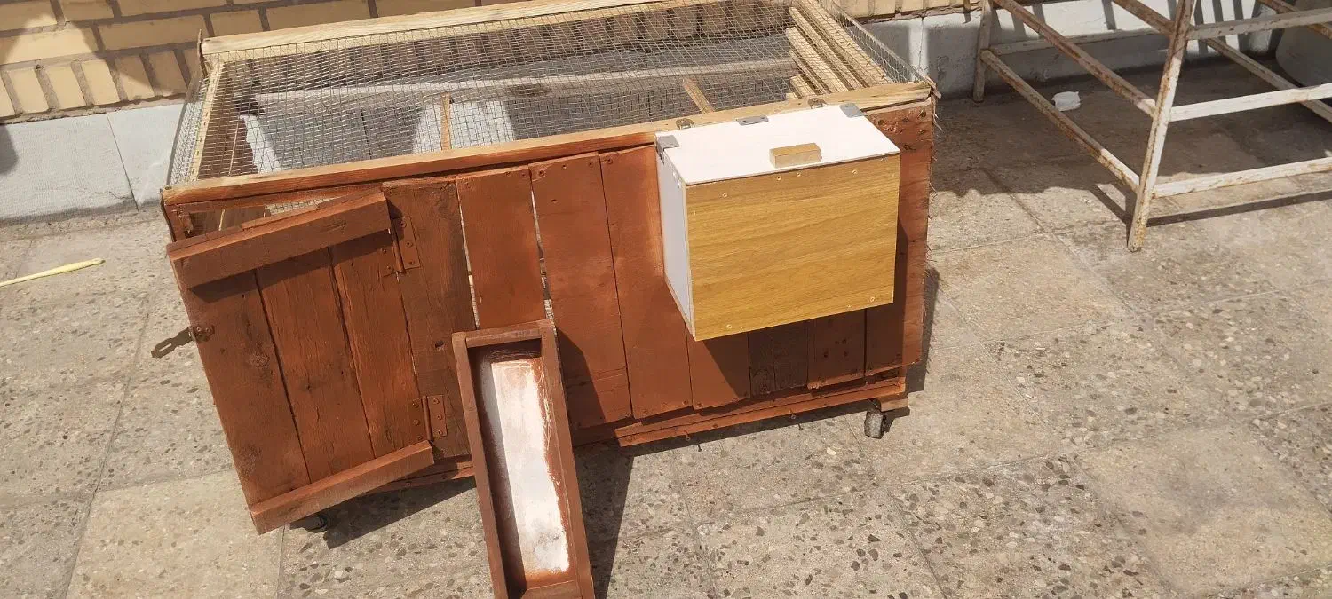 قفس چوبی تمیز|لوازم جانبی حیوانات|اهواز, کیانشهر|دیوار