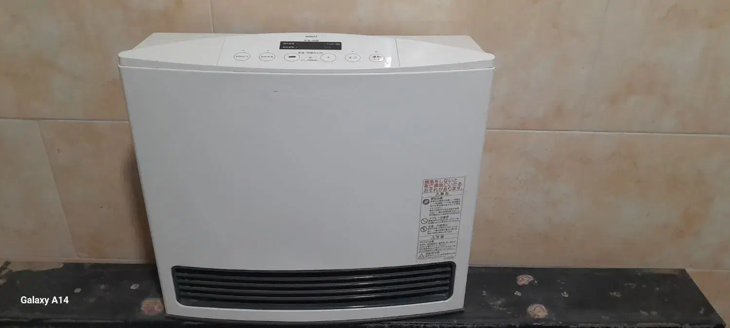 بخاری فن دار ژاپنی با ترانس و شیلنگ|بخاری، هیتر، شومینه|قائن, |دیوار