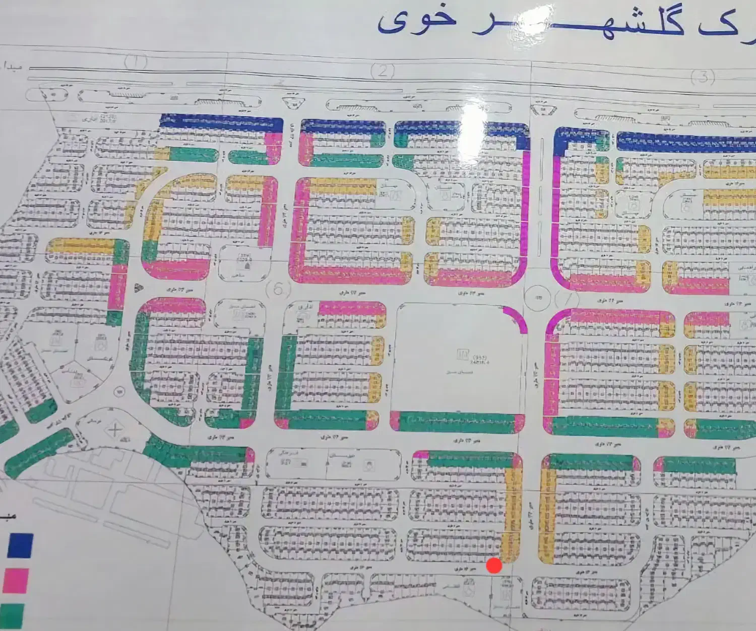 فروش قطعه زمین در شهرک گلشهر شهرستان خوی|فروش زمین و ملک کلنگی|خوی, |دیوار
