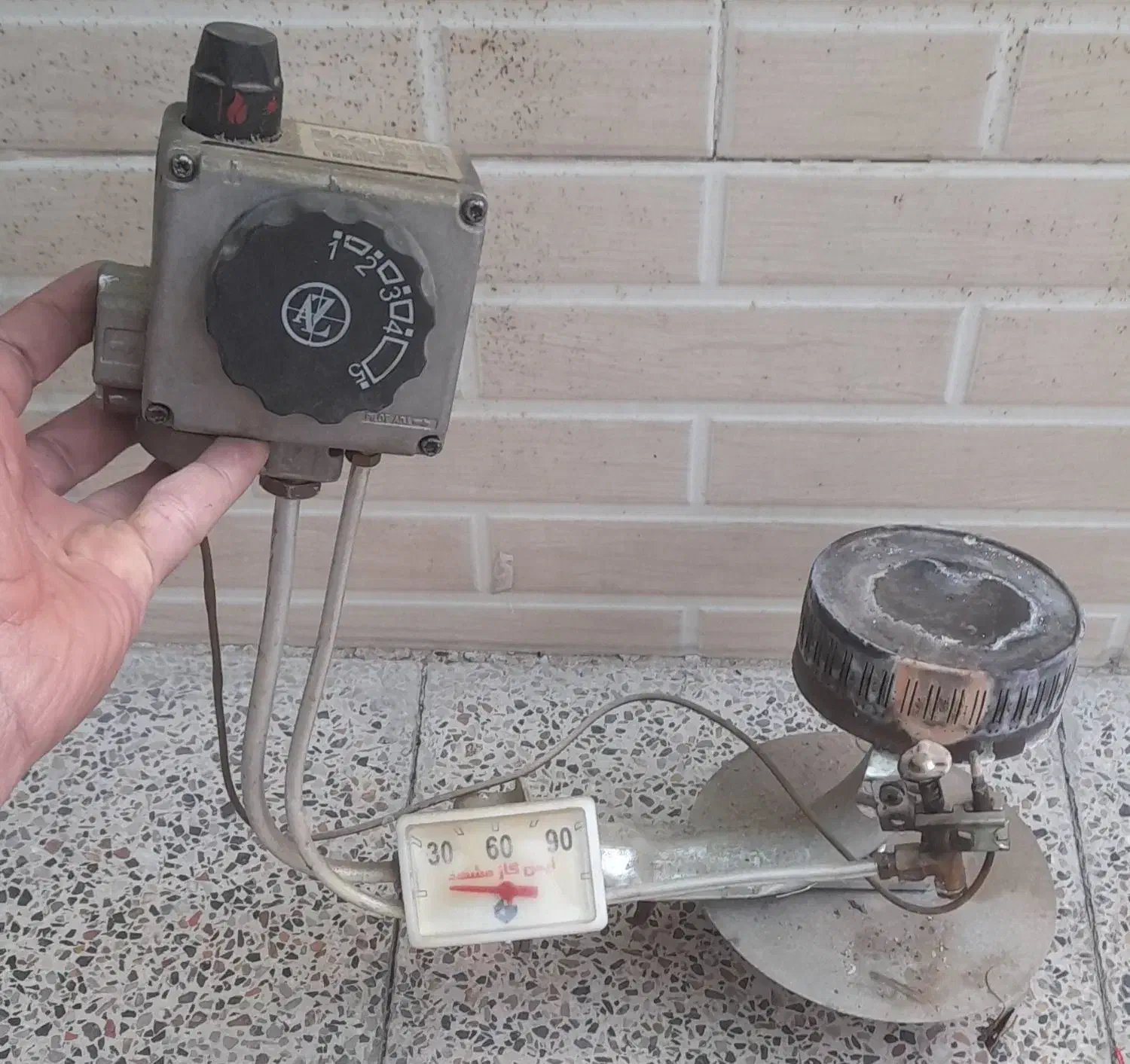 ابگرمکن وسایل شیر کنترل مشعل ترموکوبل|آبگرمکن، پکیج، شوفاژ|کرمان, |دیوار