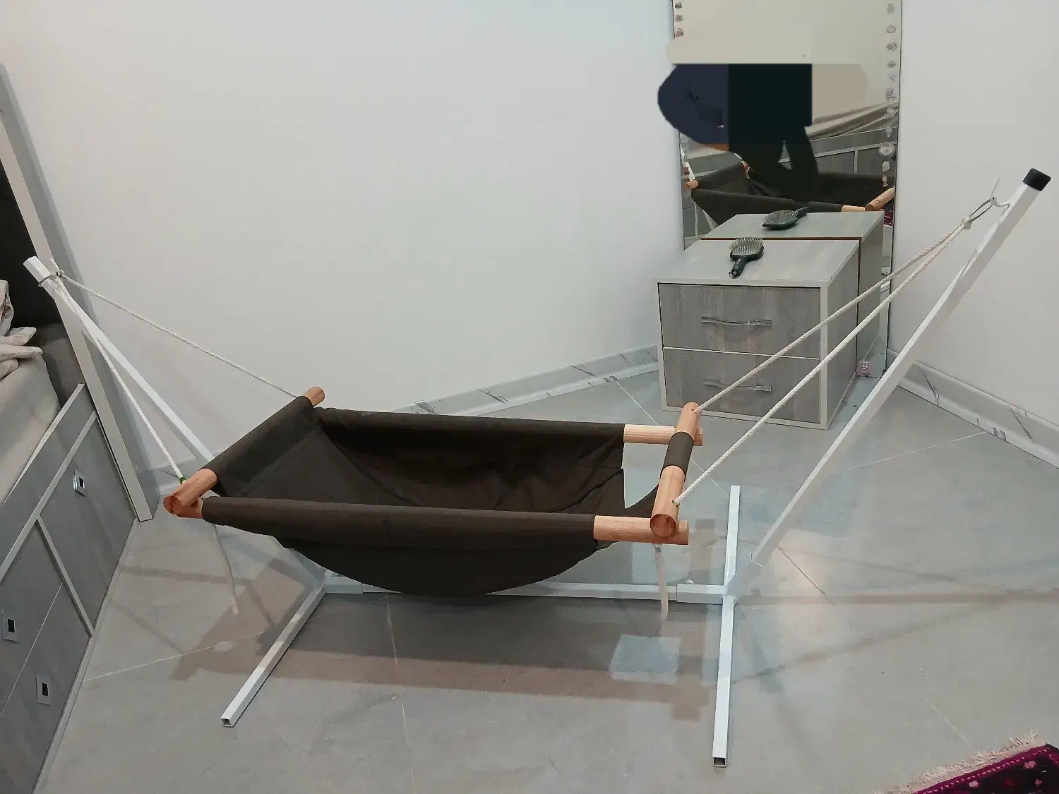 گهواره نوزاد تمیز و سالم|اسباب و اثاث بچه|ساوه, |دیوار