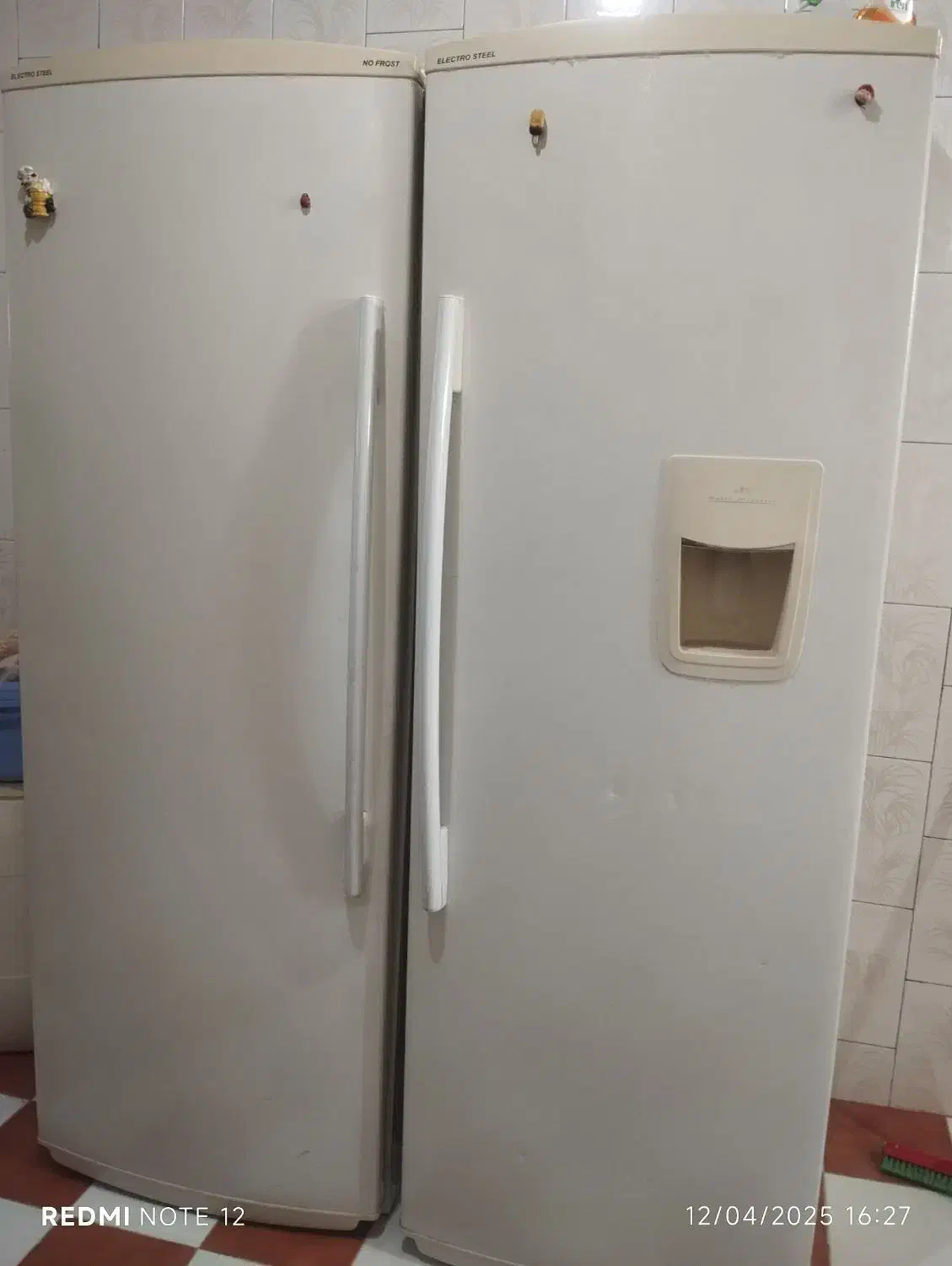 یخچال الکترواستیل|یخچال و فریزر|بروجن, |دیوار