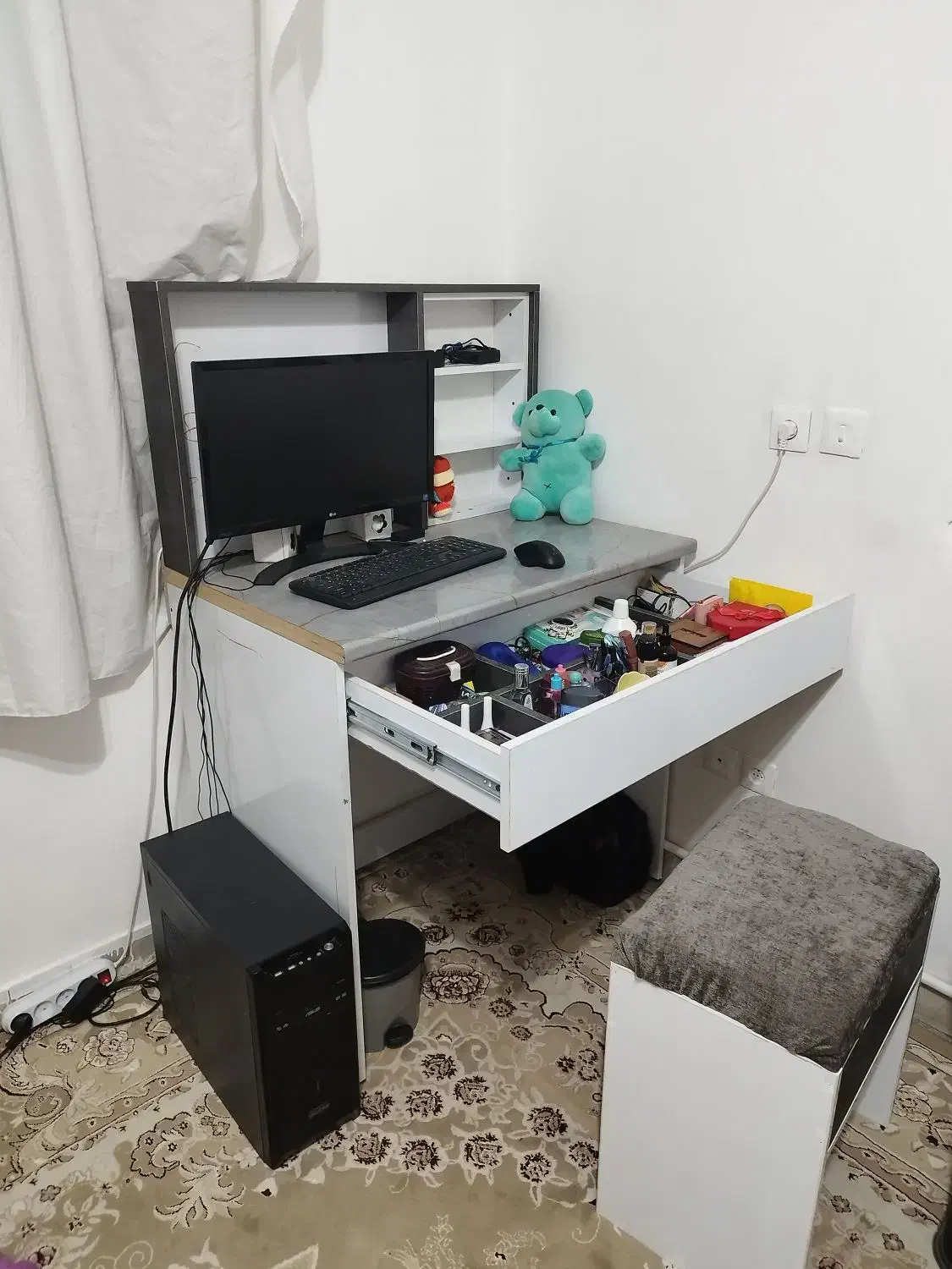 میز تحریر و کامپیوتر ام دی اف|میز تحریر و کامپیوتر|فولادشهر, A6|دیوار