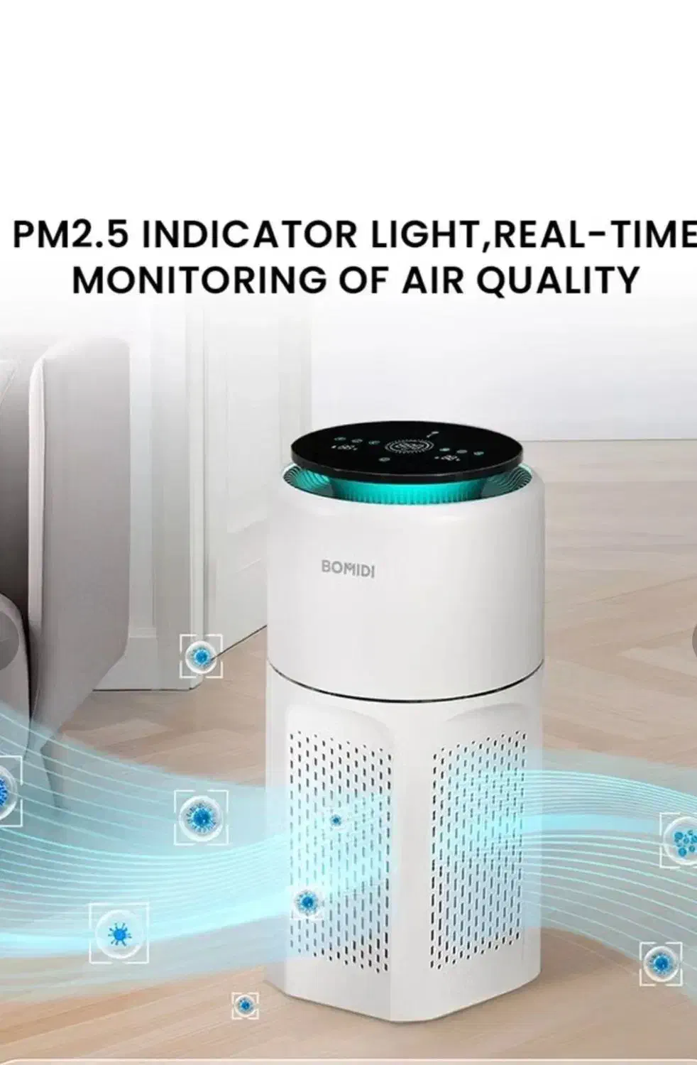 تصفیه هوا شیامی Bomidi شیائومی مدل Ap01|پنکه و تصفیهکنندهٔ هوا|تهران, ایرانشهر|دیوار