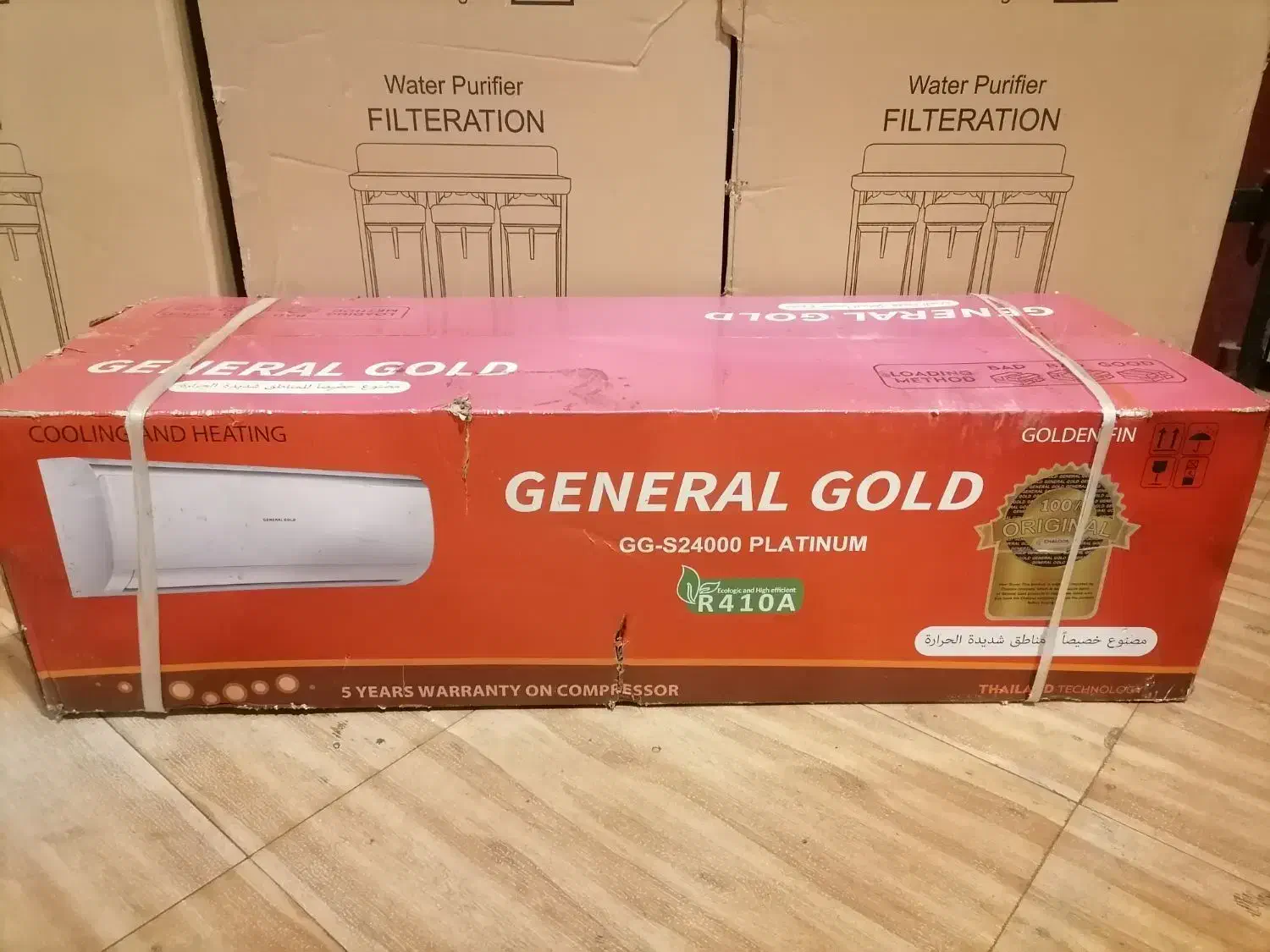 پنل کولر گازی جنرال گلد|کولر گازی و فنکوئل|تهران, دکتر هوشیار|دیوار