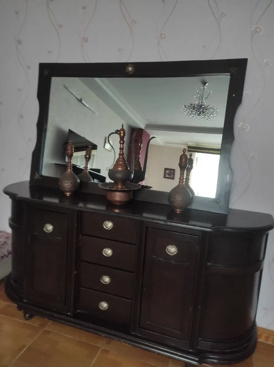 آینه و کنسول|بوفه، ویترین، کنسول|زنجان, |دیوار