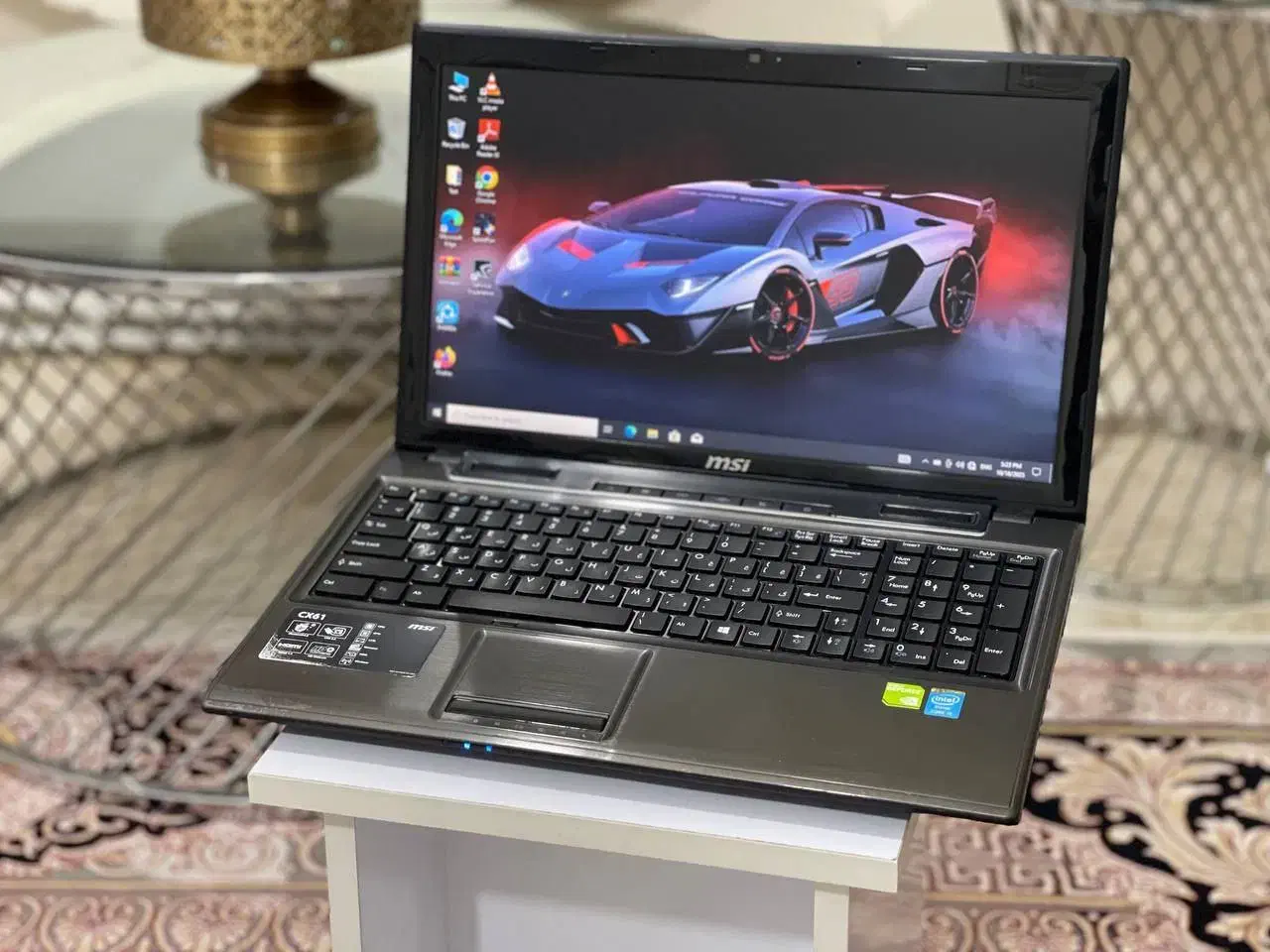 لپتاپ msi i54200m رم۸ گرافیک۲ مجزا ssd256|رایانه همراه|قزوین, |دیوار