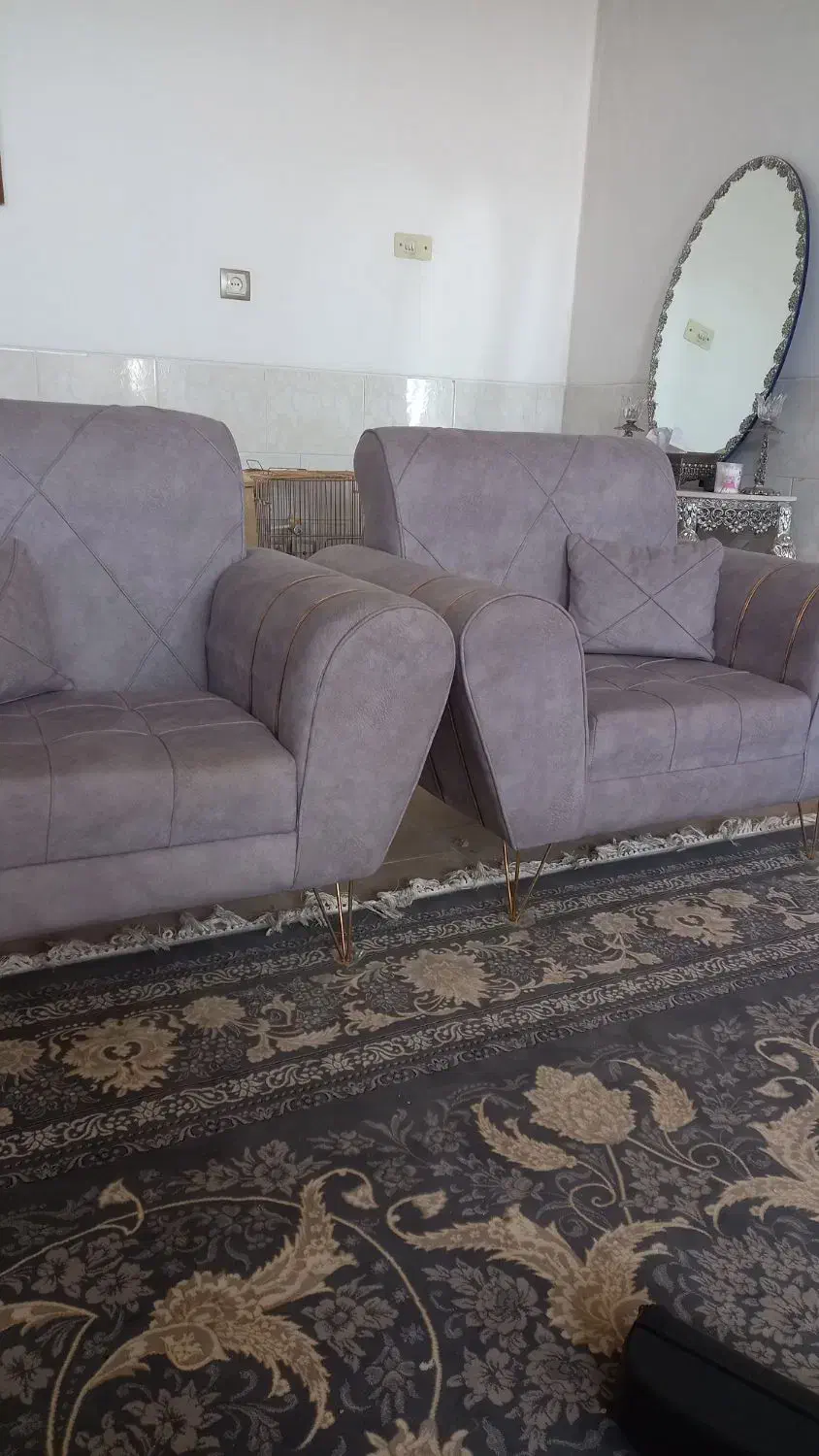 مبل تک نفره|مبلمان خانگی و میز عسلی|حمیدیا, |دیوار