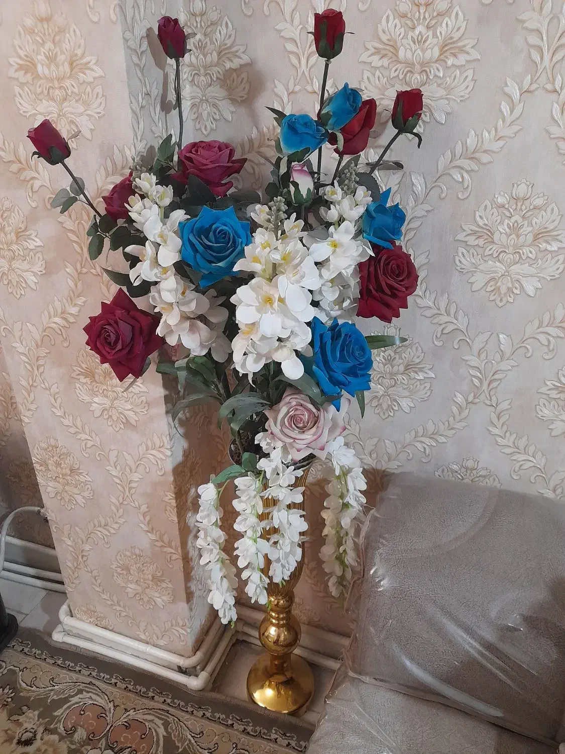 گل وگلدان تروتمیز وشیک|گل مصنوعی|پاکدشت, پاکدشت (مامازند)|دیوار