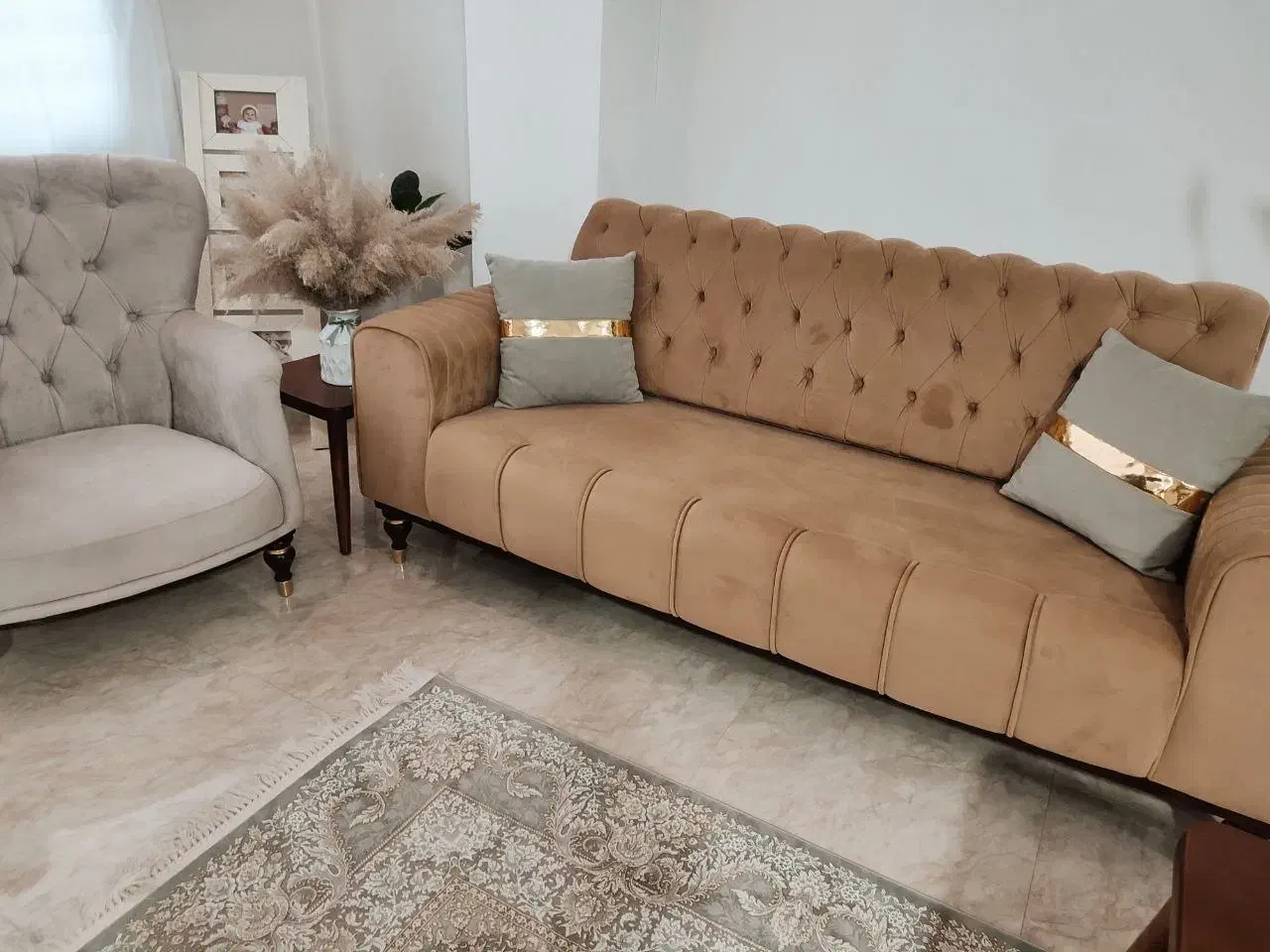مبل ۸ نفره تخت شو|مبلمان خانگی و میز عسلی|مشکین‌دشت, |دیوار