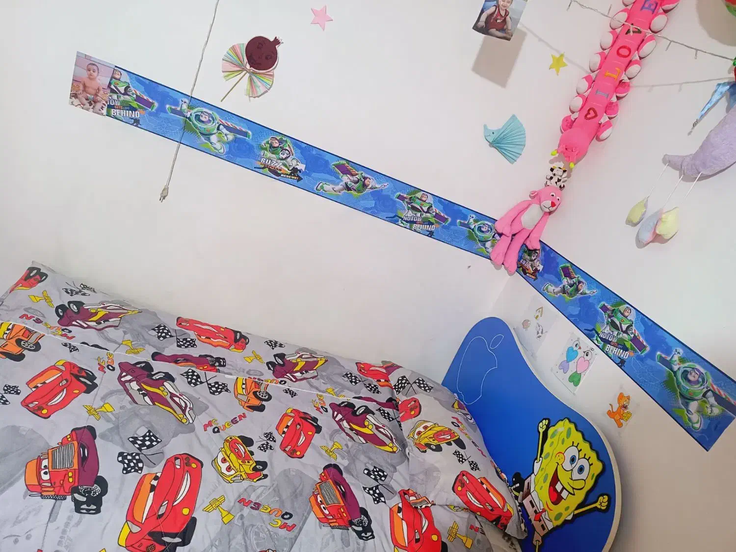 تخت پسرانه|تخت و سرویس خواب|پاکدشت, خاتون آباد|دیوار