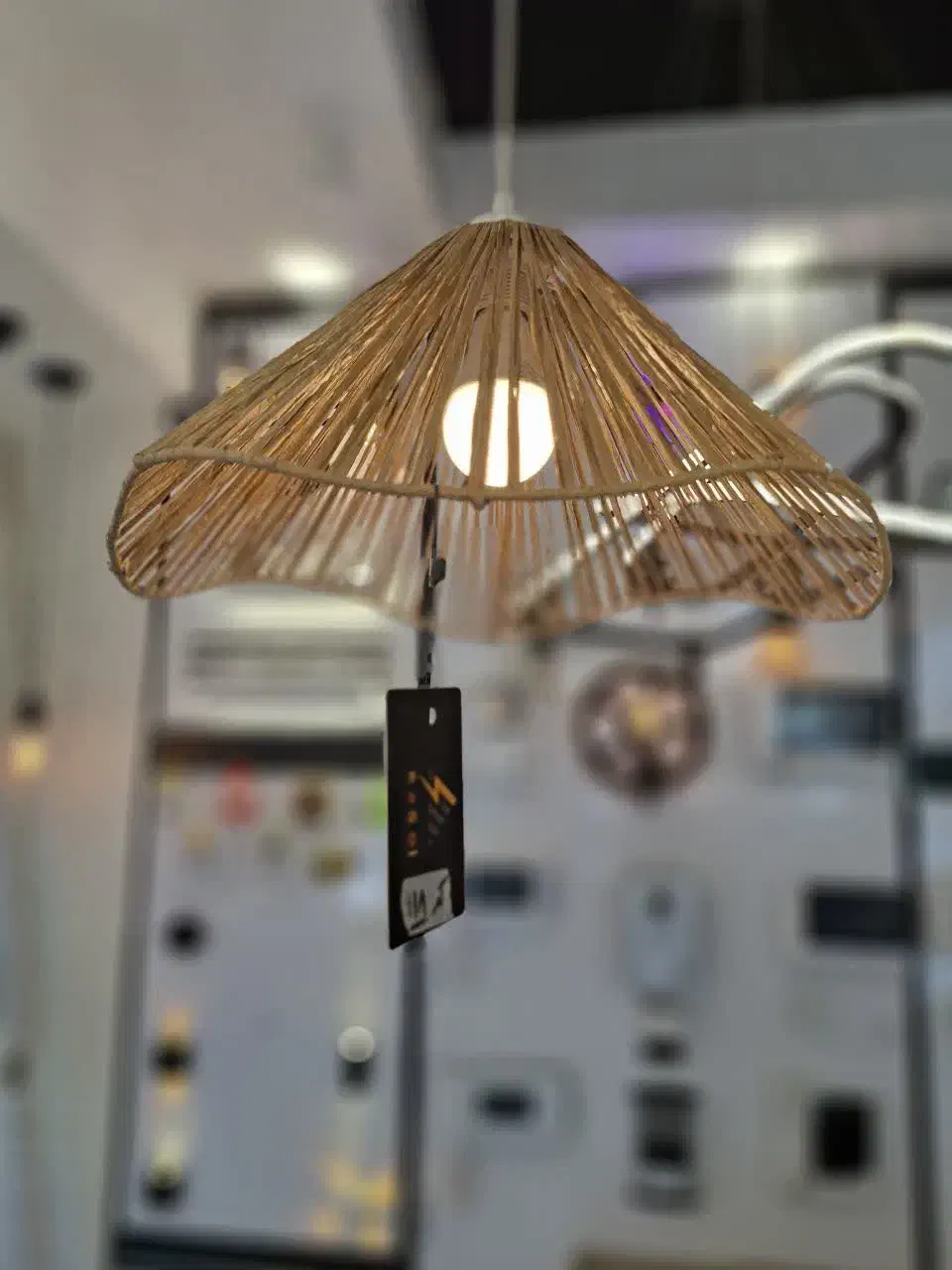 لوستر مکرومه|لوستر و چراغ آویز|فلاورجان, |دیوار