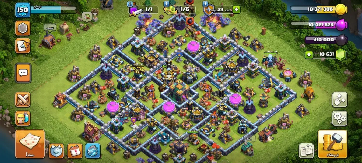 اکانت کلش تان ۱۴|کنسول، بازی ویدئویی و آنلاین|شهریار, شهرک امیریه|دیوار