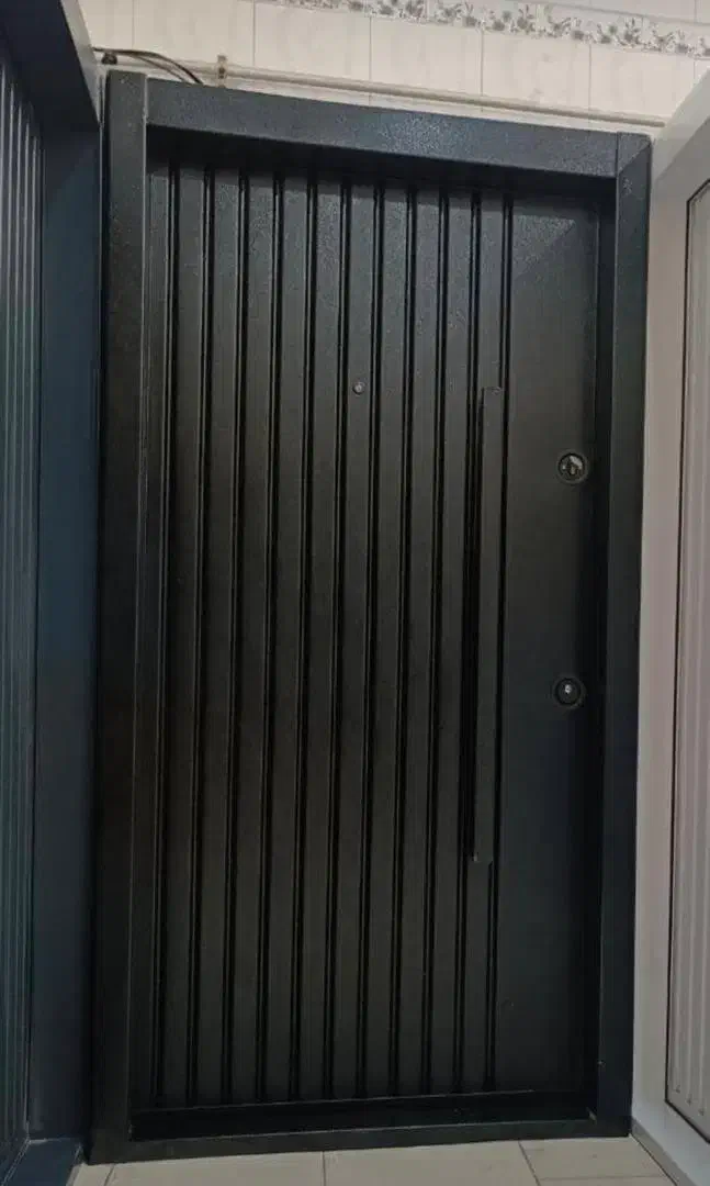 درب ضد سرقت روکش فلز درب فلزی آهنی درب|مصالح و تجهیزات ساختمان|شیراز, قالیشویی|دیوار