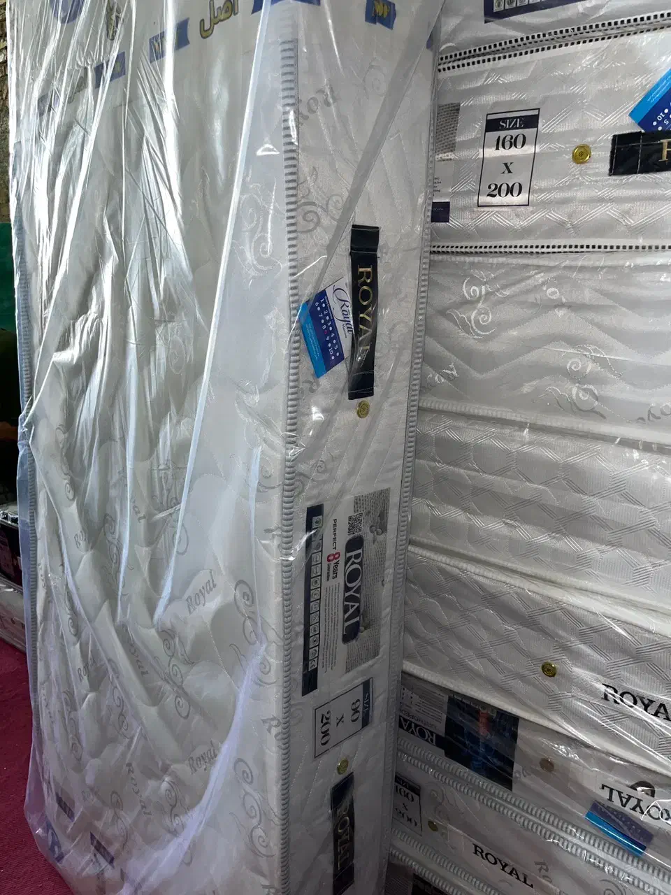 تشک رویال مدل پددار کد001|تشک تختخواب|اندیشه, اندیشه فاز ۳|دیوار