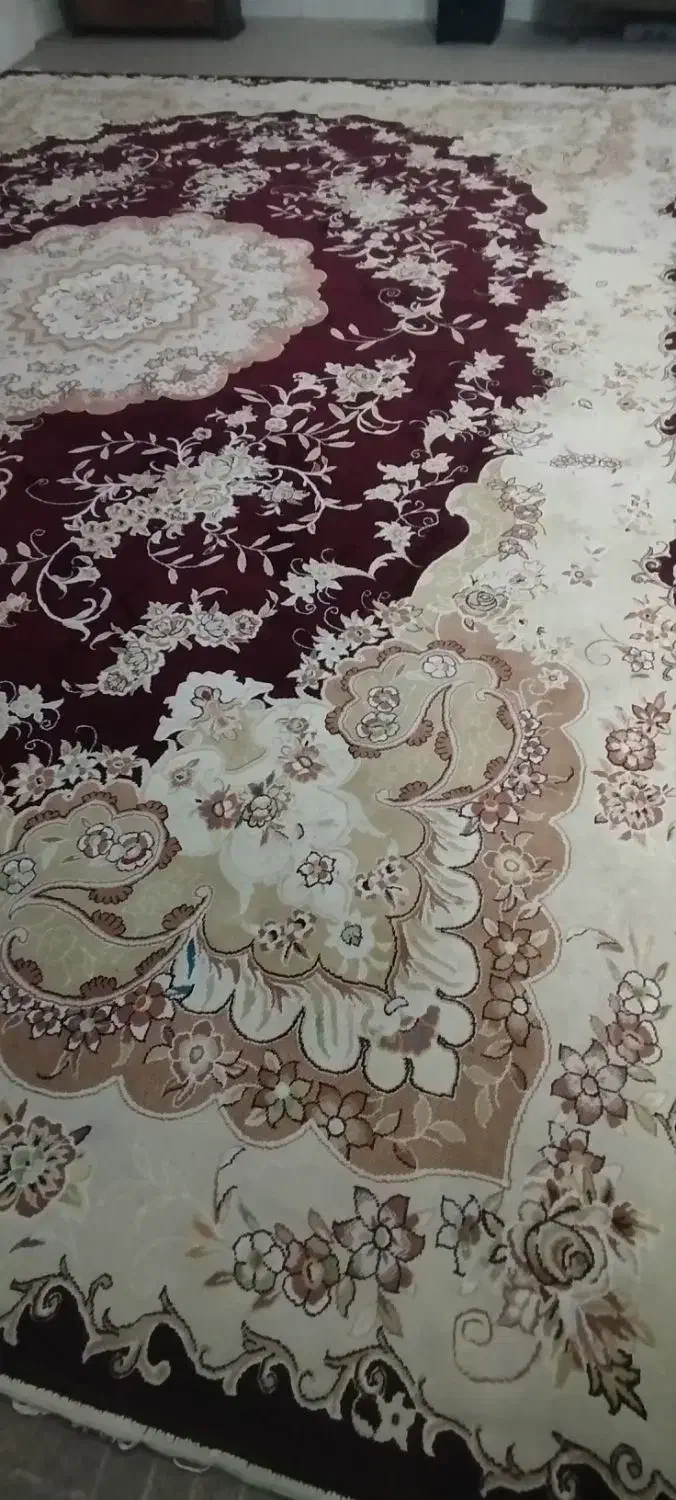 قالی ۱۲ متری|فرش|نیشابور, گنبد سبز|دیوار