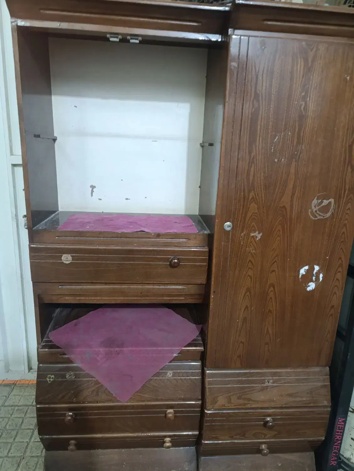 کمد|جاکفشی، کمد، دراور|یزد, |دیوار