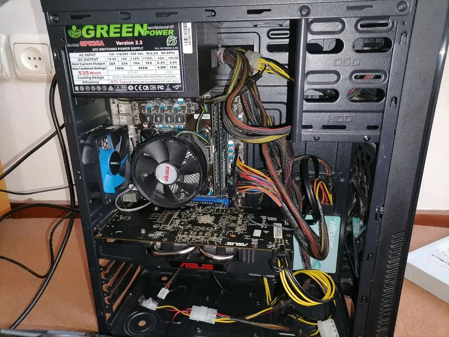 کیس کامپیوتر گیمینگ پلی ۴ و پلی۵  xbox مانیتور|رایانه رومیزی|کرمانشاه, |دیوار