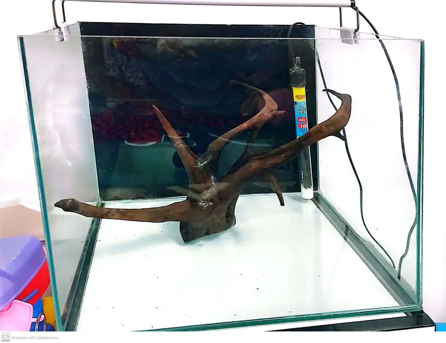 اکواریوم *چراغ اکواریوم*ابنوس*بخاری|ماهی|قم, بکایی|دیوار