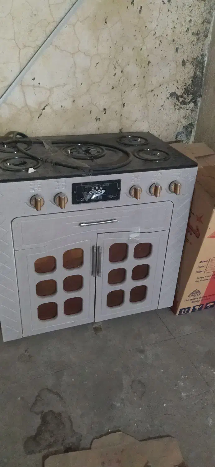 گاز ۵ شعله در حد نو|اجاق گاز و لوازم برقی پختوپز|اسلامشهر, شهرک واوان|دیوار