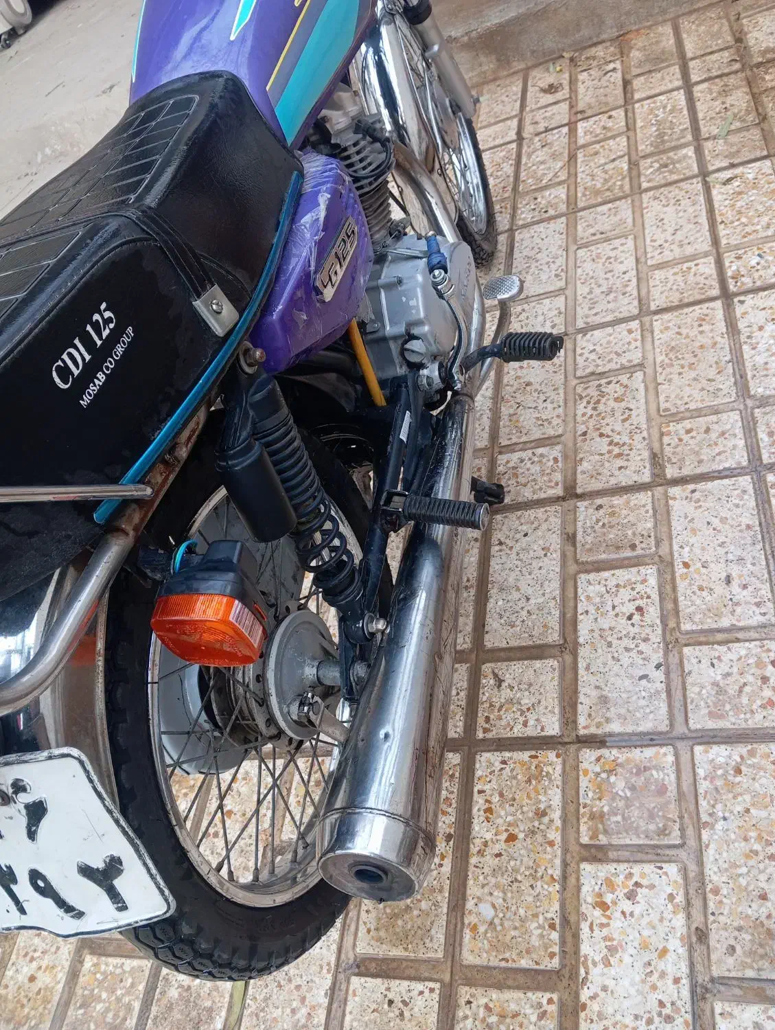 هندا ۱۲۵|موتورسیکلت|قیامدشت - خاورشهر, |دیوار