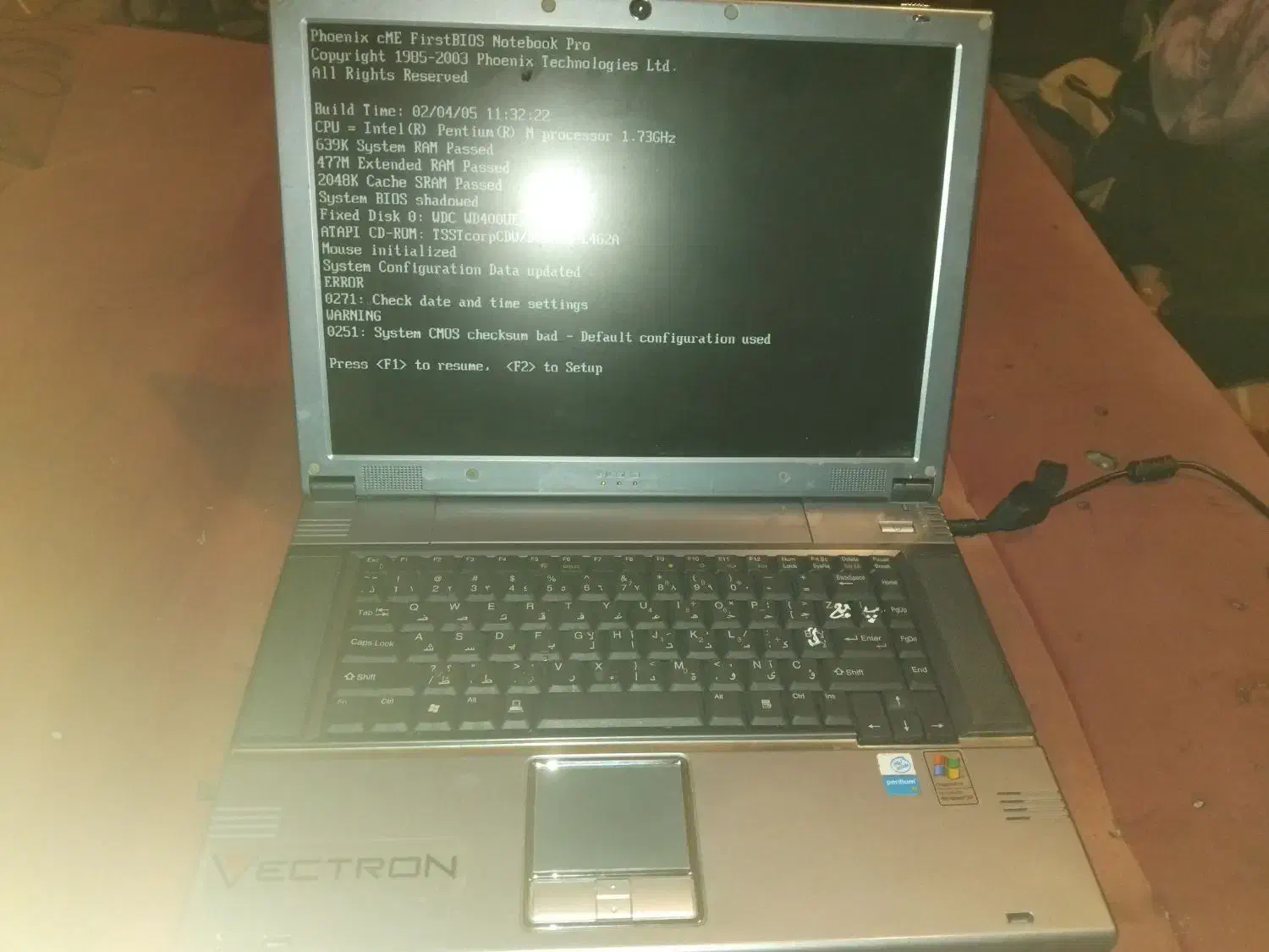 لبتابت vectron|رایانه همراه|کرج, گلستان|دیوار