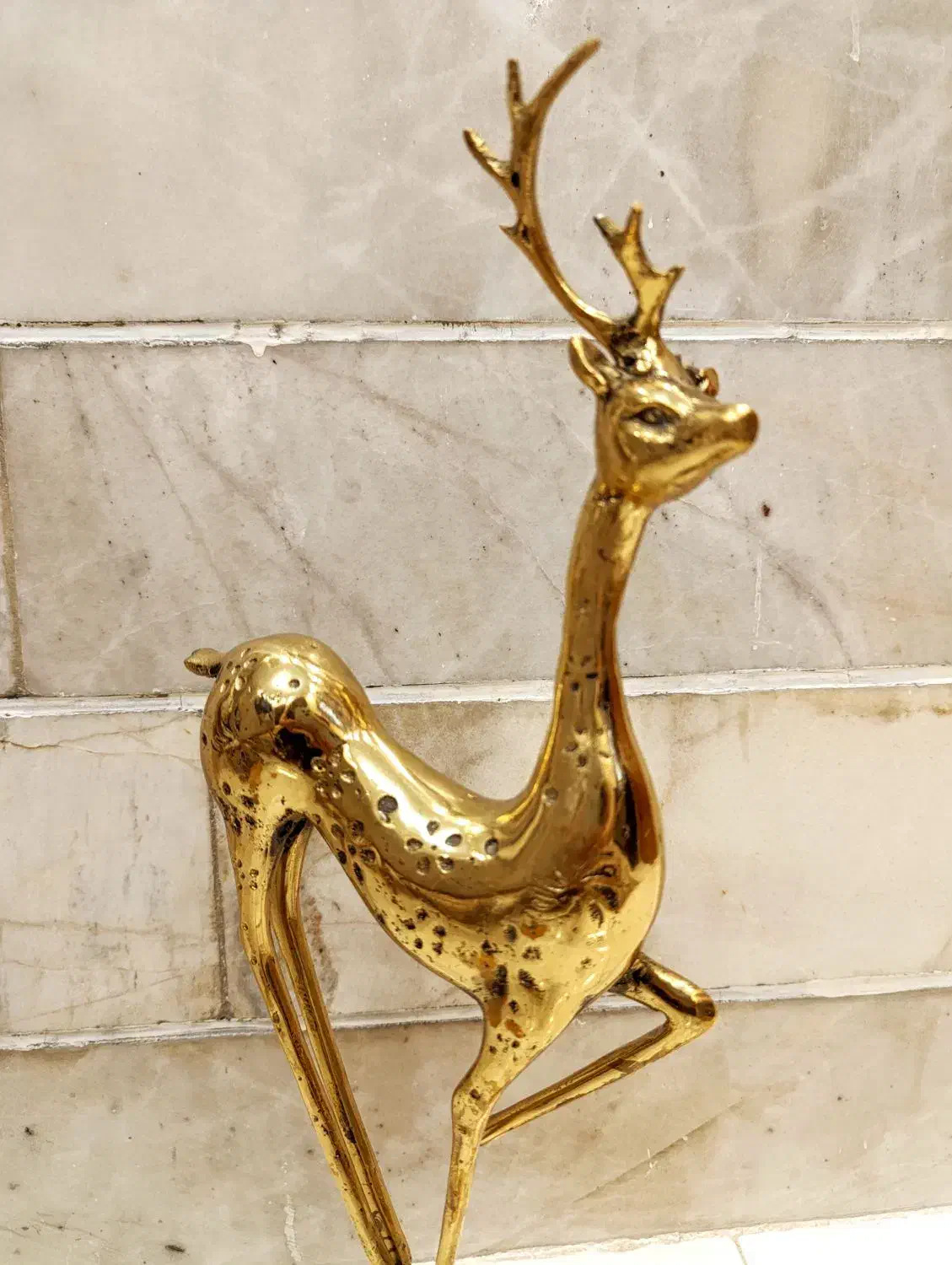 دوعدد مجسمه برنجی|مجسمه، تندیس، ماکت|سبزوار, توحیدشهر|دیوار