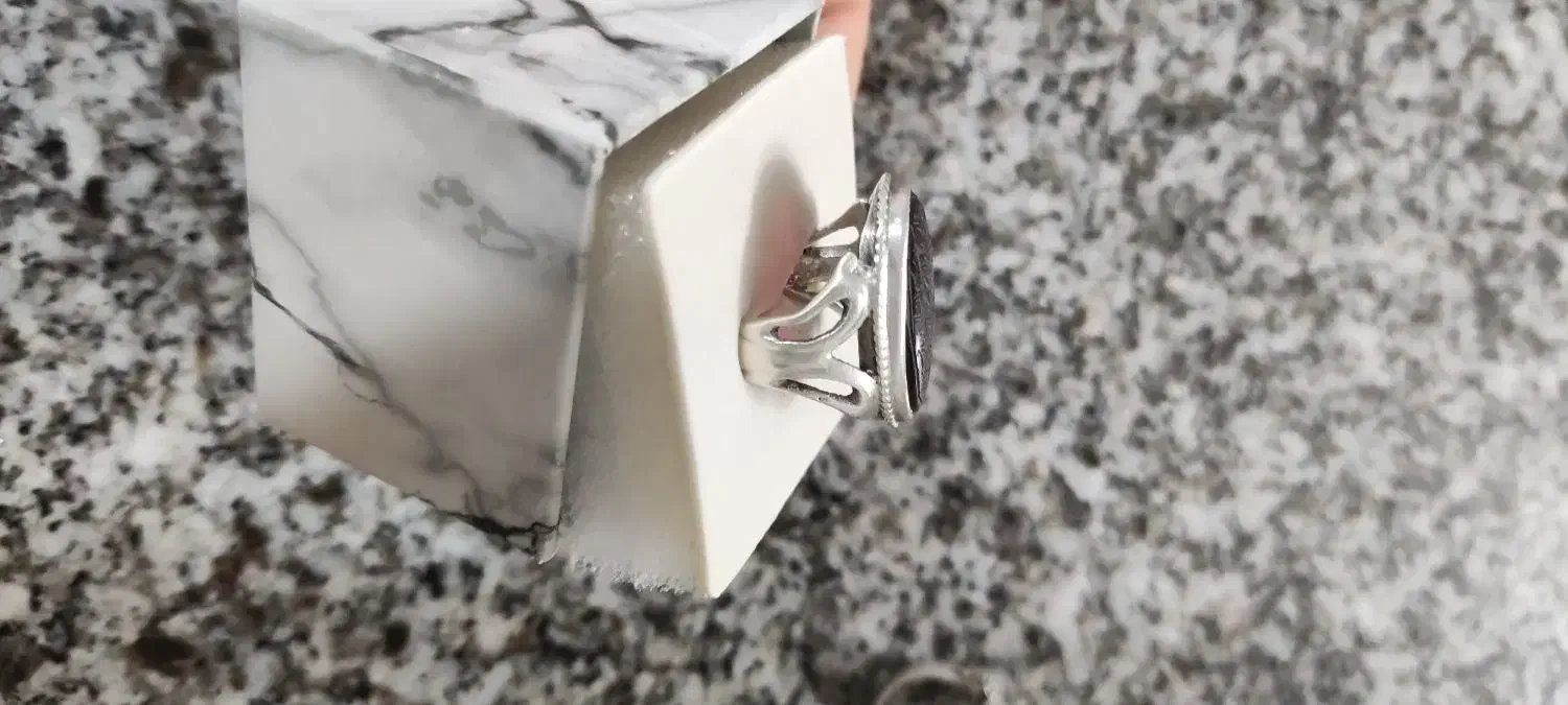 انگشتر عقیق نقره|کلکسیون اشیاء عتیقه|پاکدشت, پاکدشت (مامازند)|دیوار