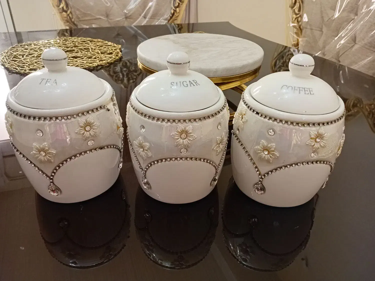 پاسماوری جای قهوه چای شکر|ظروف سرو و پذیرایی|پردیس, فاز ۱|دیوار