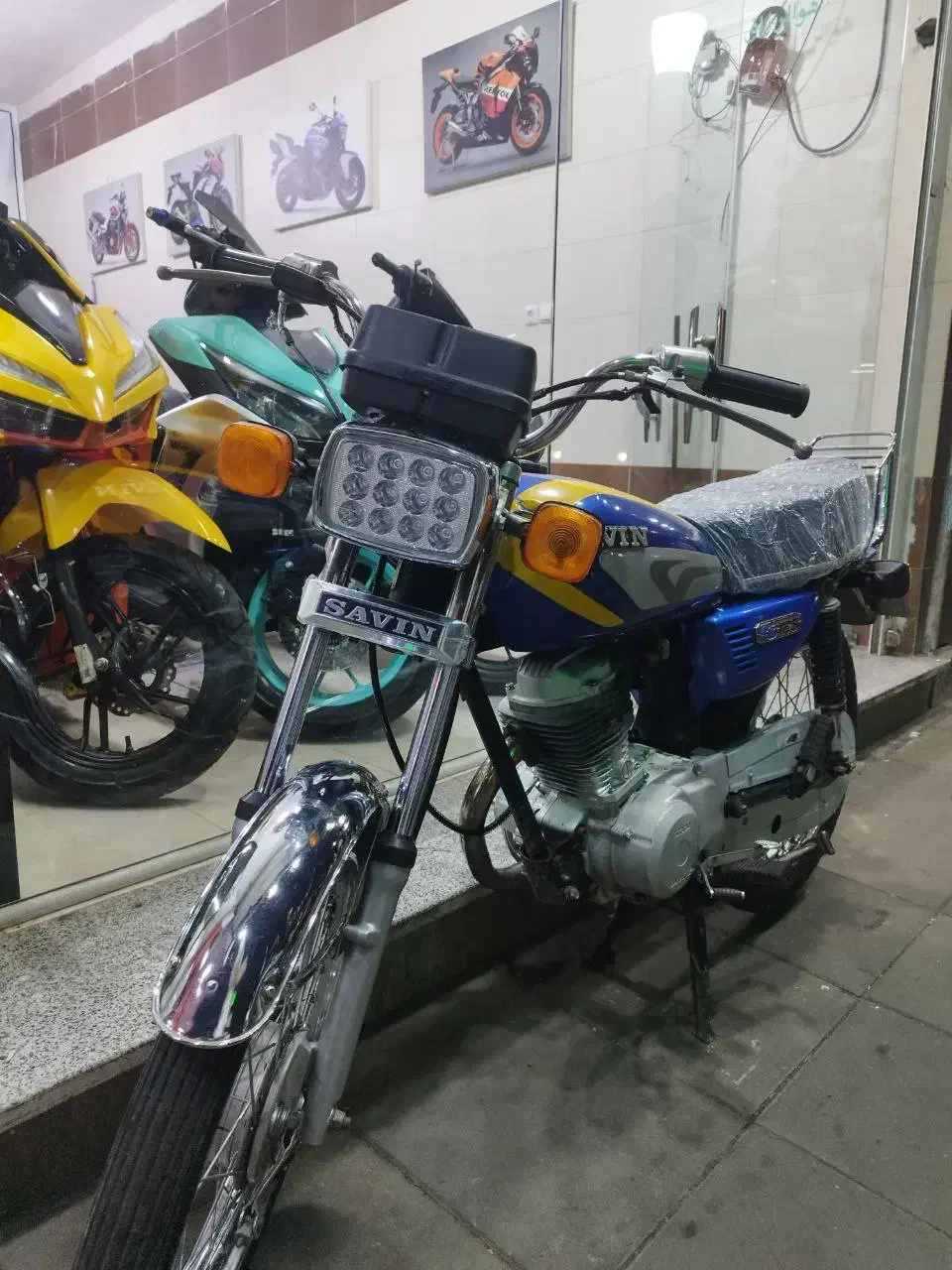 ساوین مدل ۹۰|موتورسیکلت|مشکین‌دشت, |دیوار