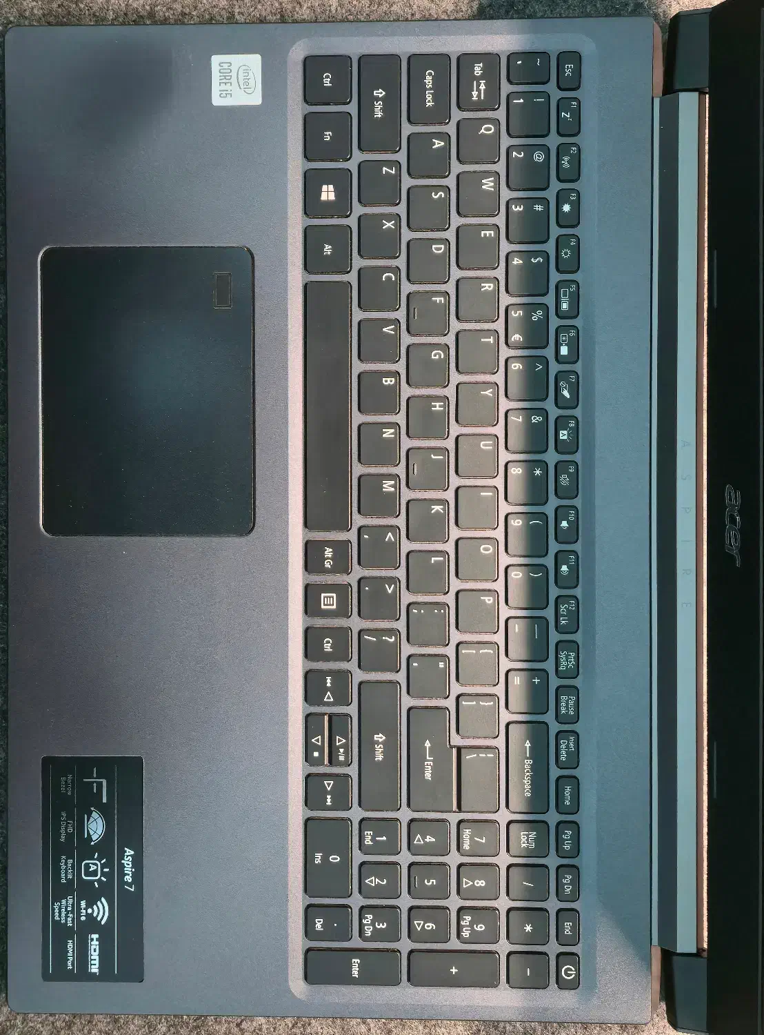 لپتاپ Acer Aspire A715-75G 52c2|رایانه همراه|تهران, تهرانسر شرقی|دیوار