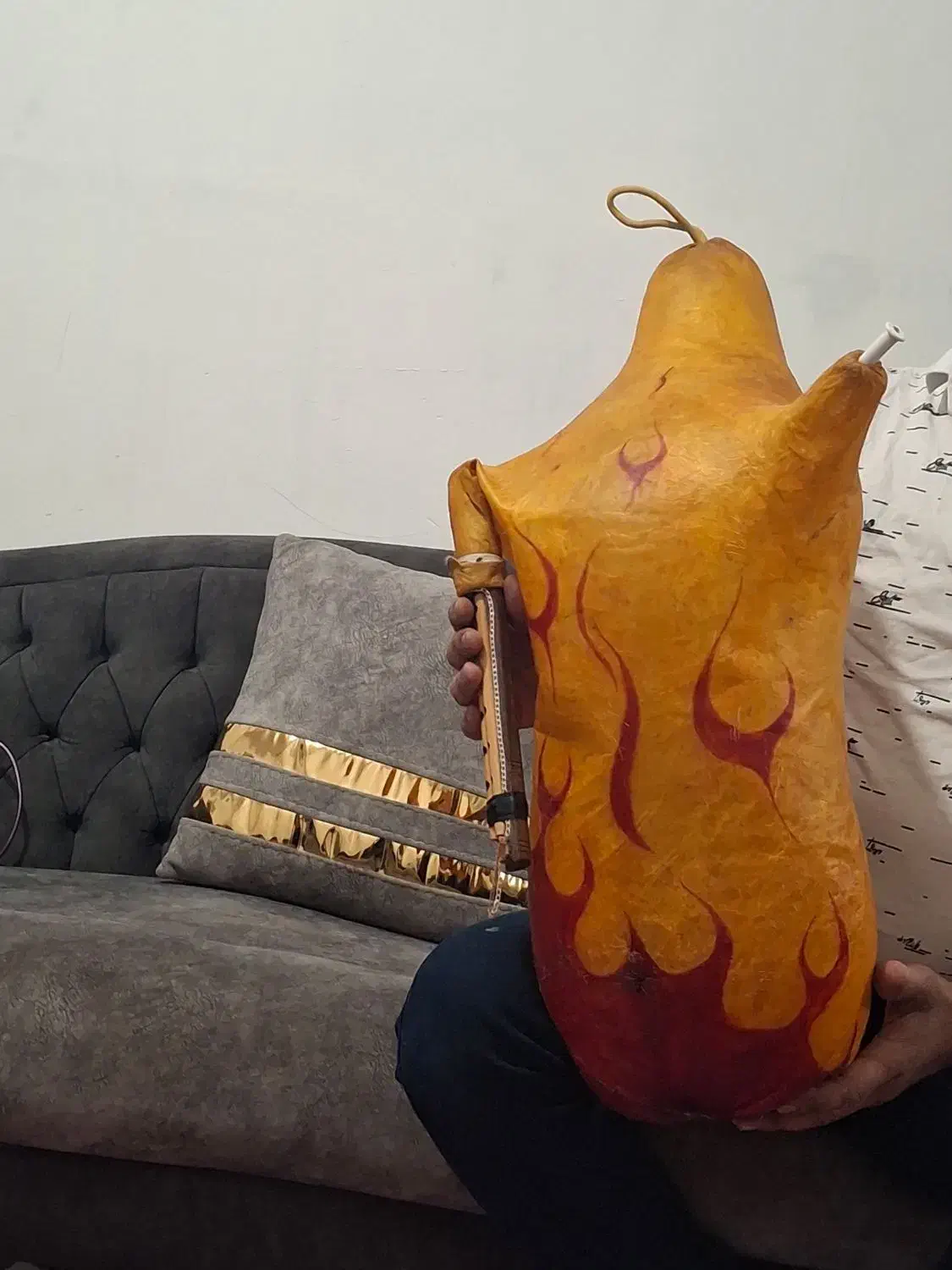 نی انبان.نی همبون|سازهای بادی|بوشهر, |دیوار