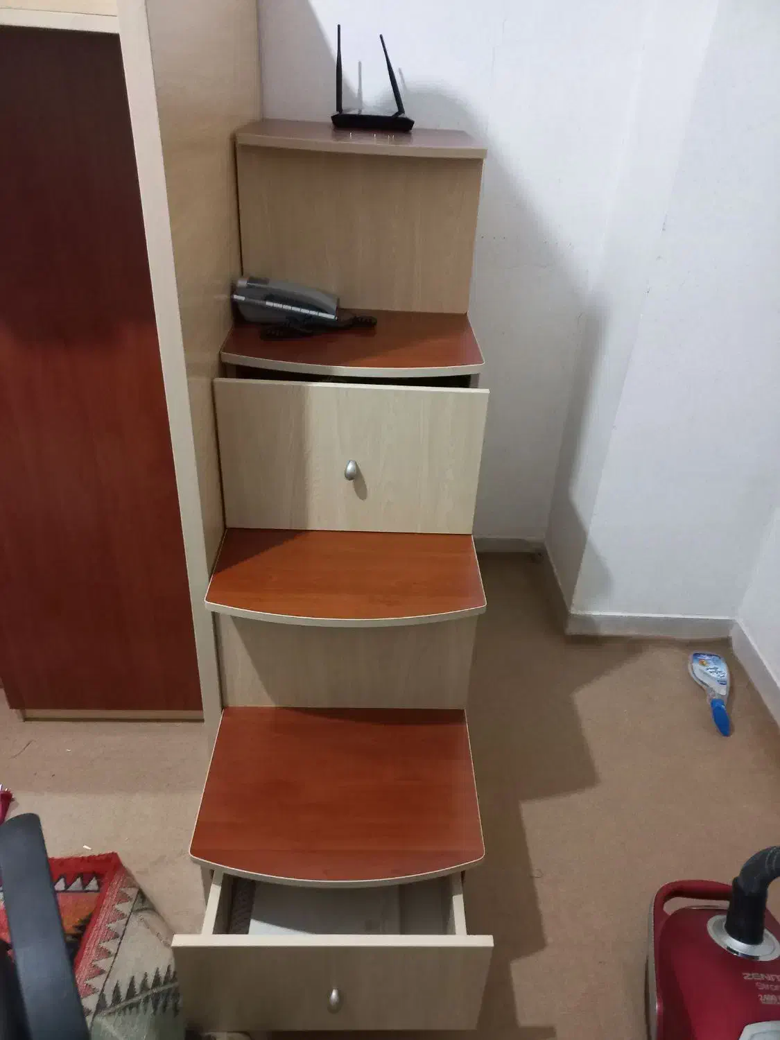 تخت نوجوان|تخت و سرویس خواب|هشتگرد, فاز ۷ مهستان|دیوار