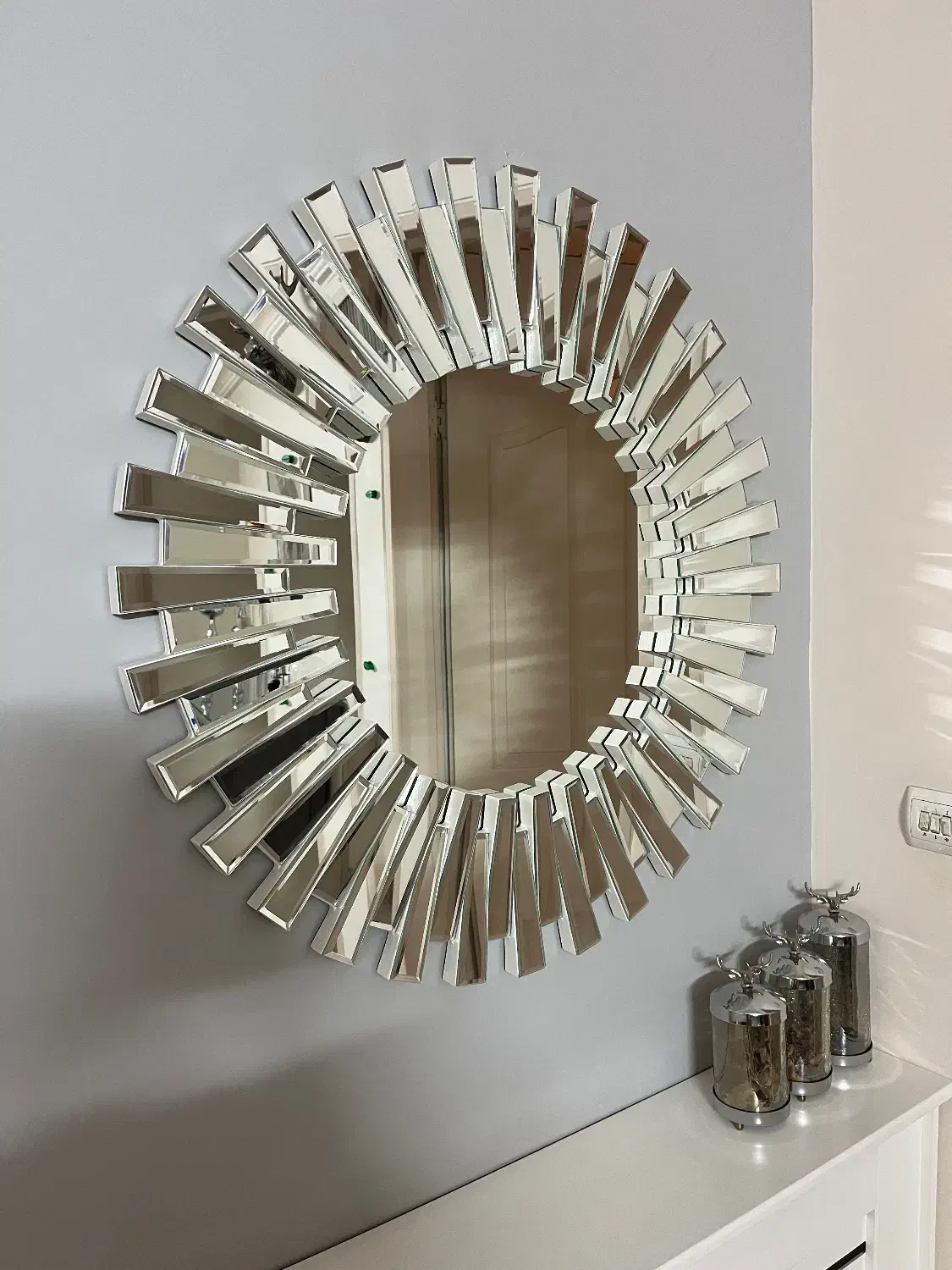 آینه گرد|آینه|تهران, افسریه شمالی|دیوار