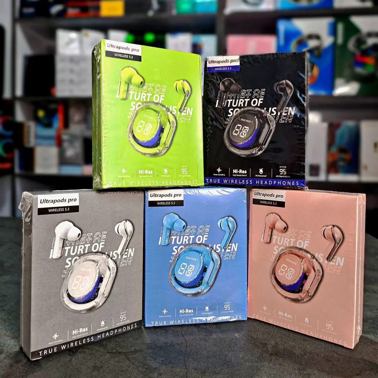 ایرپاد/شیشه ایULTRAPODS PRO/گارانتی/هندزفری/هدفون|لوازم جانبی موبایل و تبلت|یزد, |دیوار