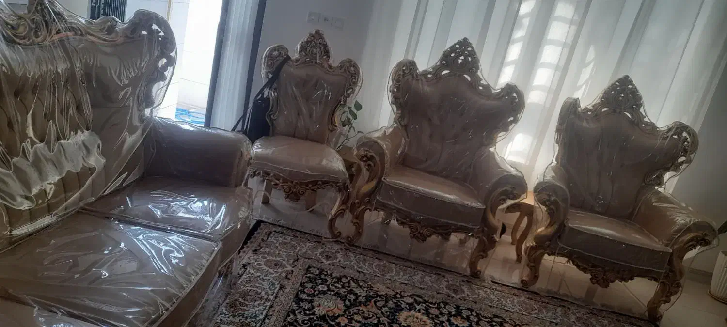 مبلمان سلطنتی سفارشی|مبلمان خانگی و میز عسلی|شیراز, گلستان|دیوار