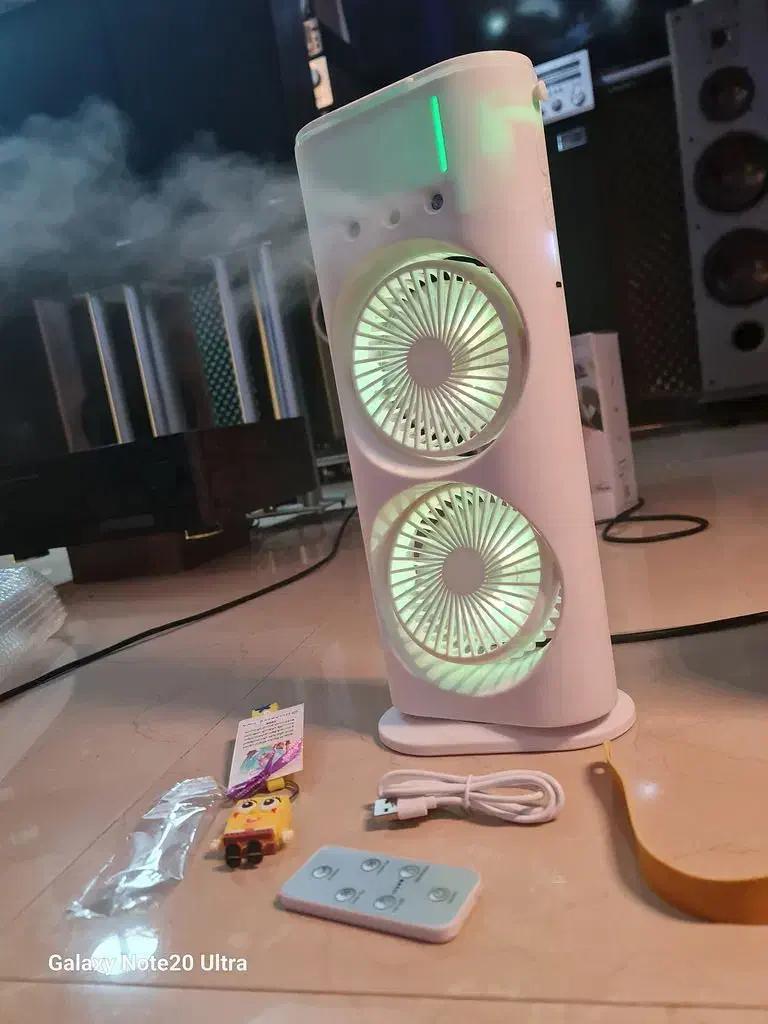 پنکه مه پاش دو فن|پنکه و تصفیهکنندهٔ هوا|ساوه, |دیوار