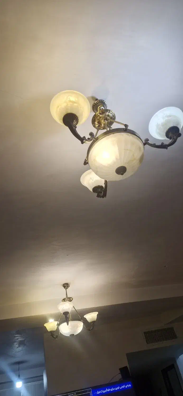 لوستر برنز|لوستر و چراغ آویز|پردیس, فاز ۸|دیوار