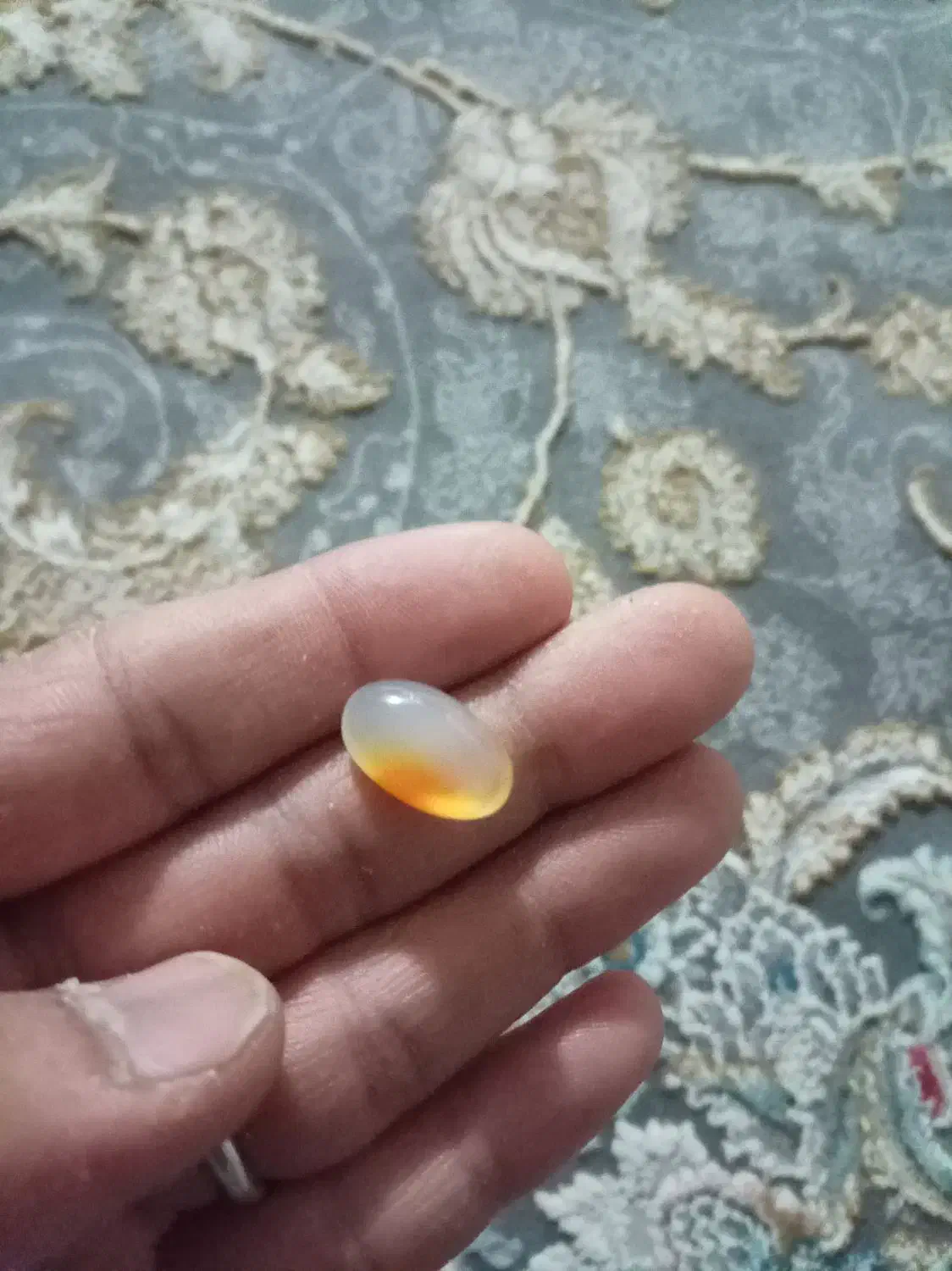 نگین عقیق پرتغالی|جواهرات|قم, سالاریه|دیوار