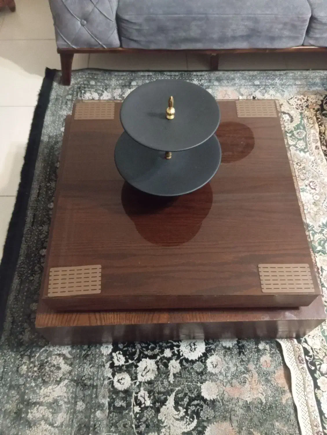 میز وسط با دو عدد عسلی|مبلمان خانگی و میز عسلی|بومهن, |دیوار