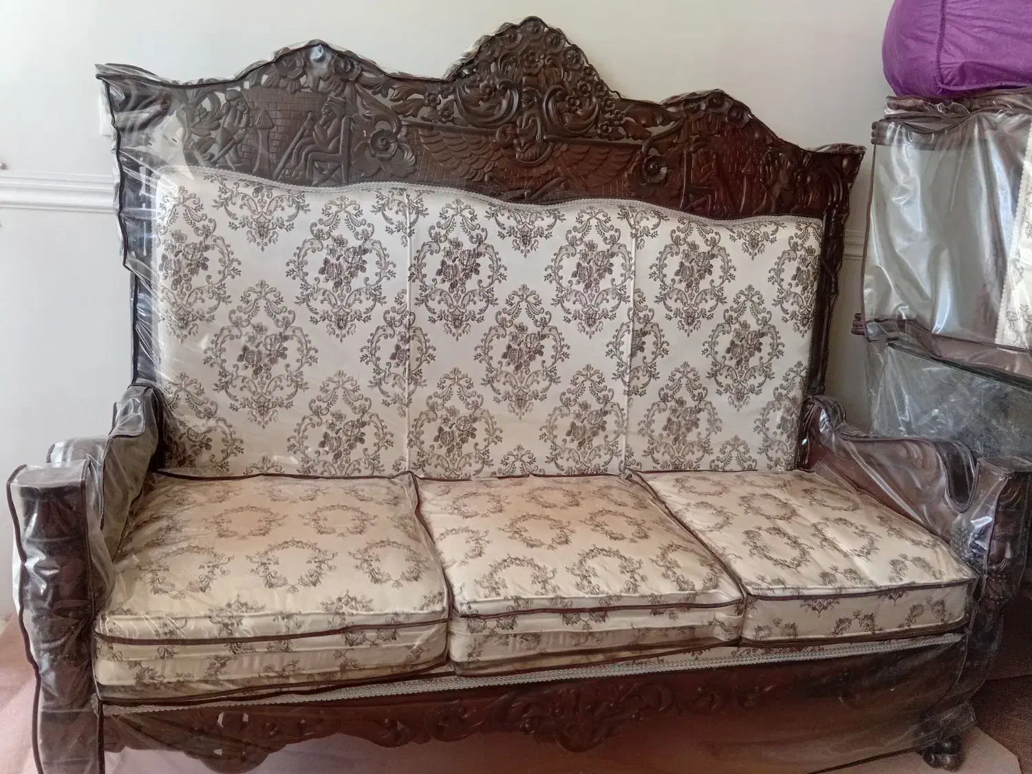 مبل کله شیری دست ساز (فروش با اقساط ۶ ماهه)|مبلمان خانگی و میز عسلی|اصفهان, جوزدان الیادران|دیوار