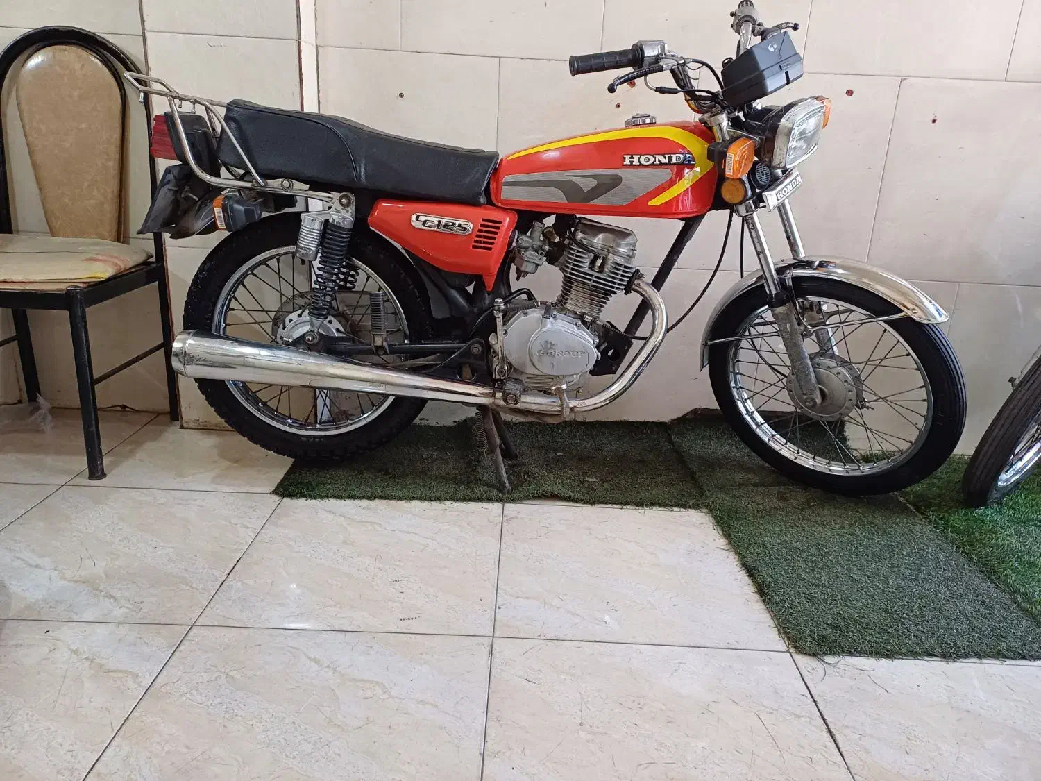 هندا۱۲۵مدل۸۹ پیشرو|موتورسیکلت|لاهیجان, کوی زمانی|دیوار