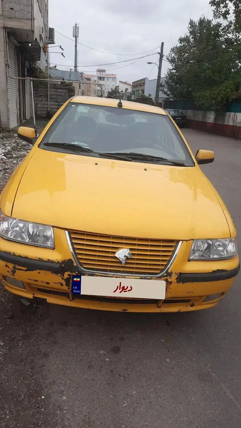 تاکسی مدل ۴۰۱ گردشی در جمعه بازار رشت|خودرو سواری و وانت|رشت, پیرکلاچای|دیوار
