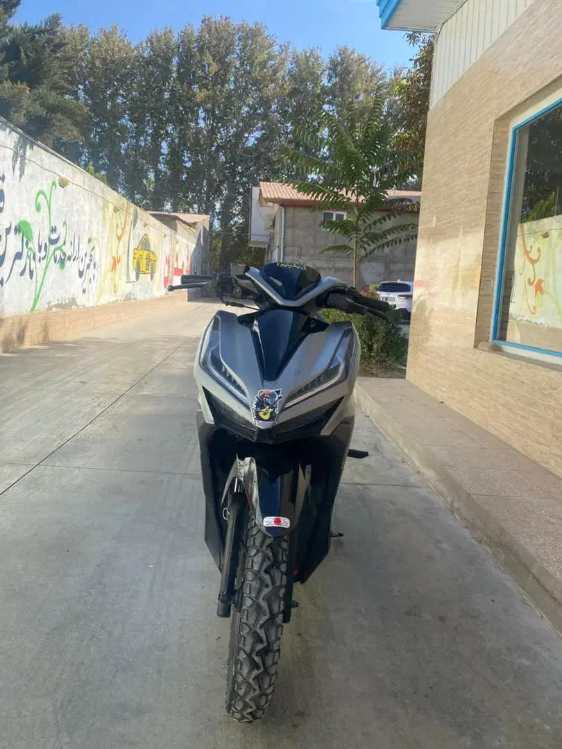 طرح کیلیک ۱۵۰  مشکی توسی|موتورسیکلت|هشتگرد, شهرک ولیعصر (مصلی)|دیوار