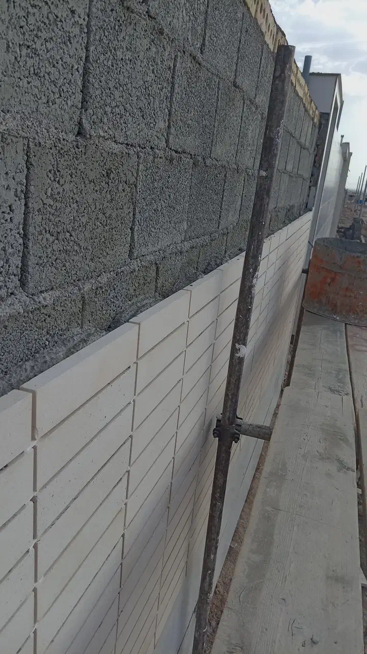 نمای ساختمان اجر پلاک سنگ سرامیک و...|خدمات پیشه و مهارت|سده (خراسان جنوبی), |دیوار