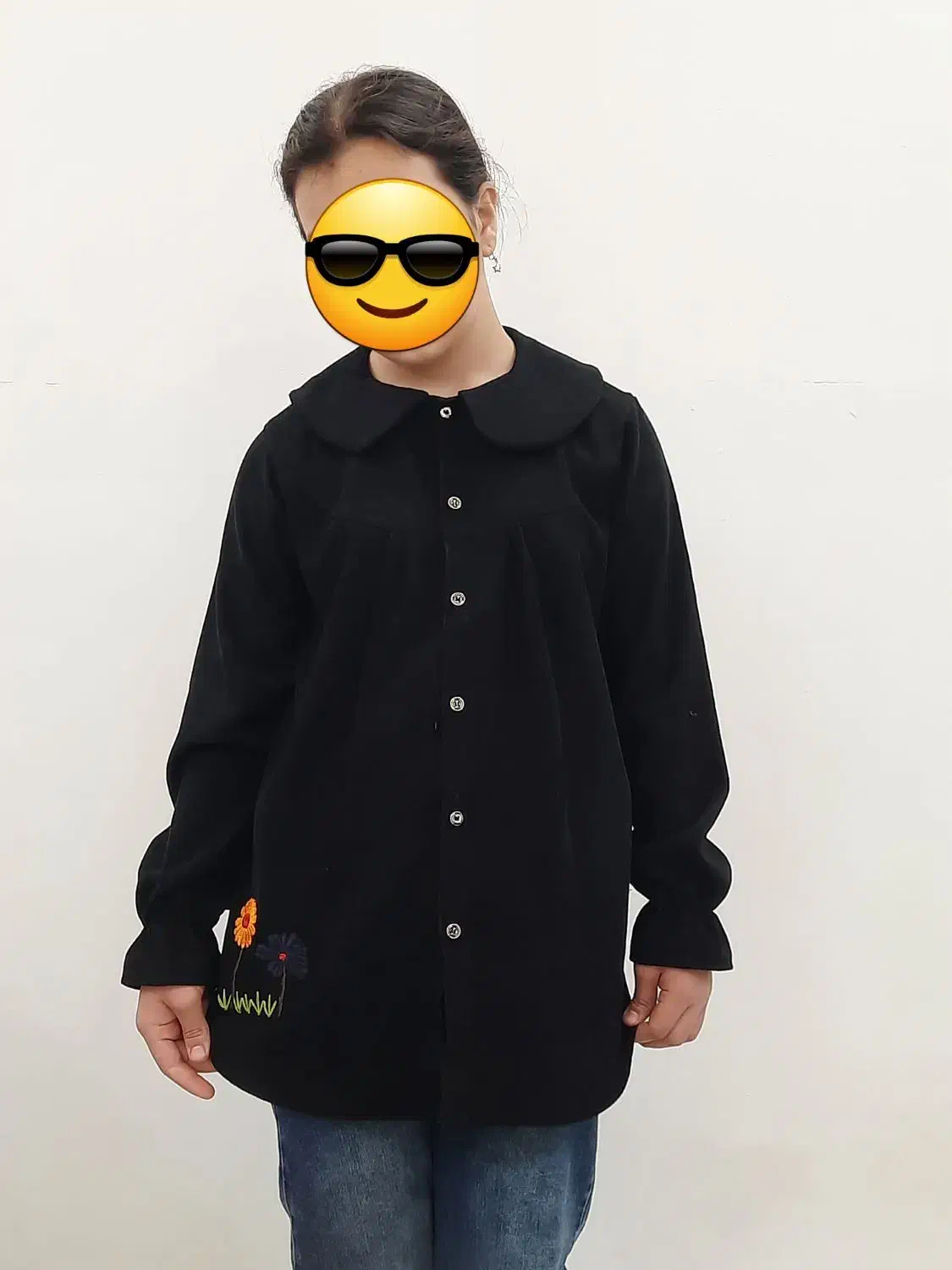 شومیز مخمل کبریتی دخترانه مناسب دهه فاطمیه|کفش و لباس بچه|مشهد, شهید هاشمی نژاد|دیوار