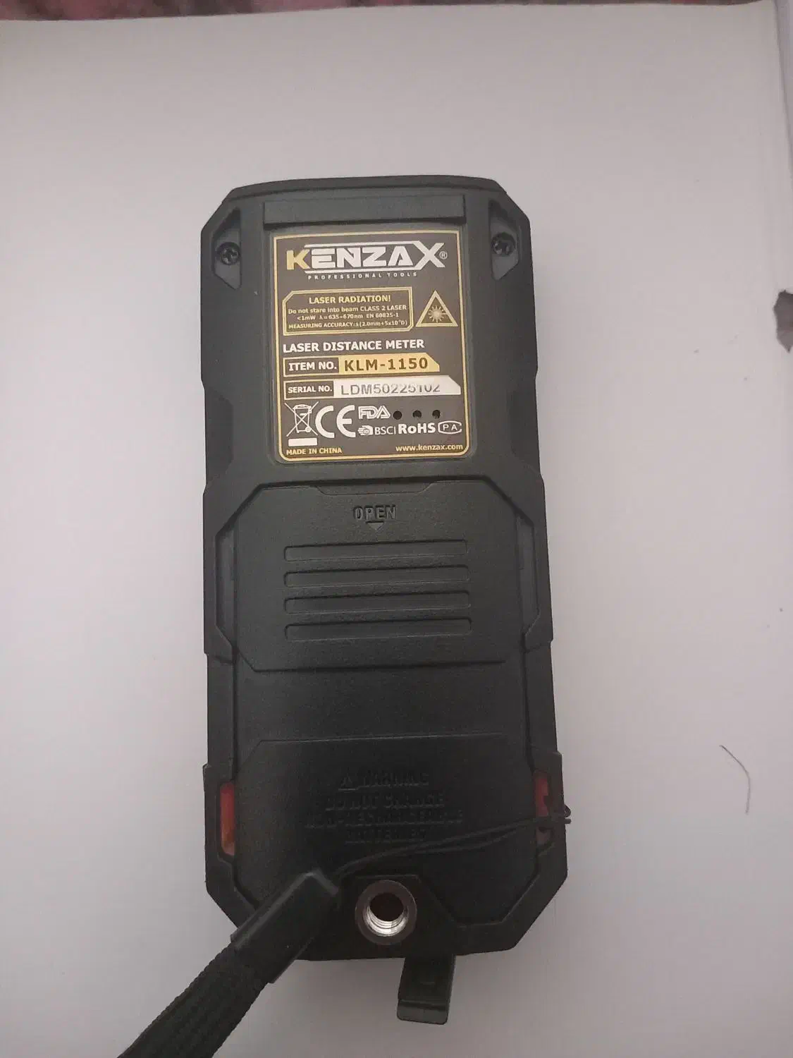 متر لیزری kenzax klm 1150|ابزارآلات|دزفول, |دیوار