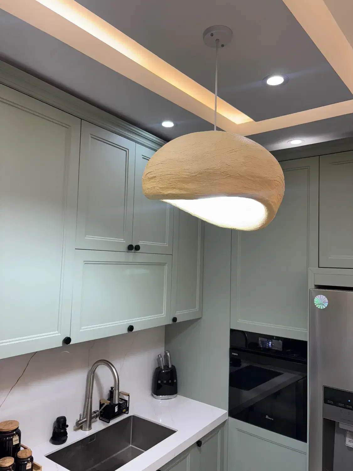 لوستر دفرمه مینیمال|لوستر و چراغ آویز|تهران, دولاب|دیوار