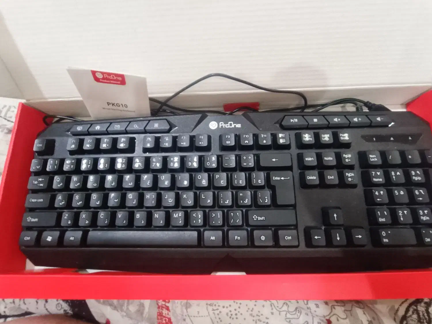 کیبورد گیمینگ Pro one مدل PKG10|قطعات و لوازم جانبی رایانه|تهران, تهرانپارس جنوبی|دیوار